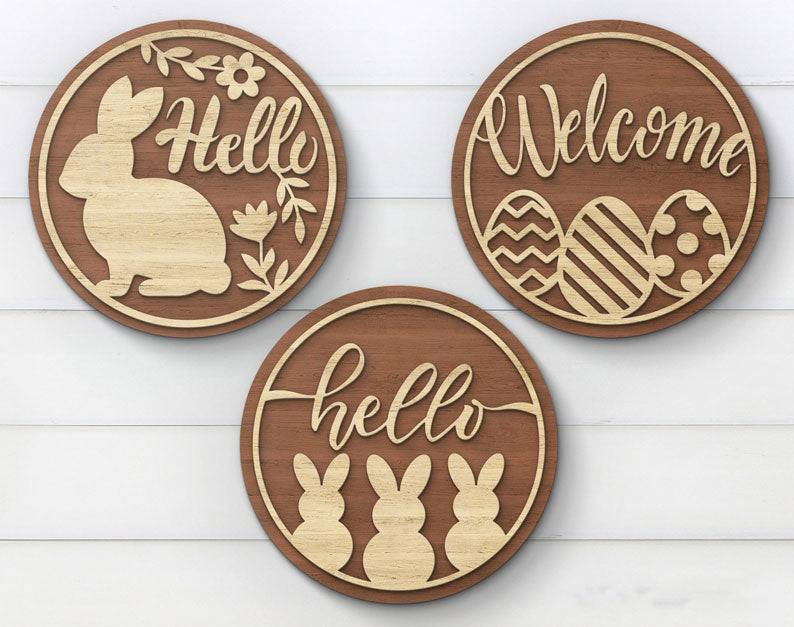 Easter Decor Paint Party - Longleaf Laser Designs