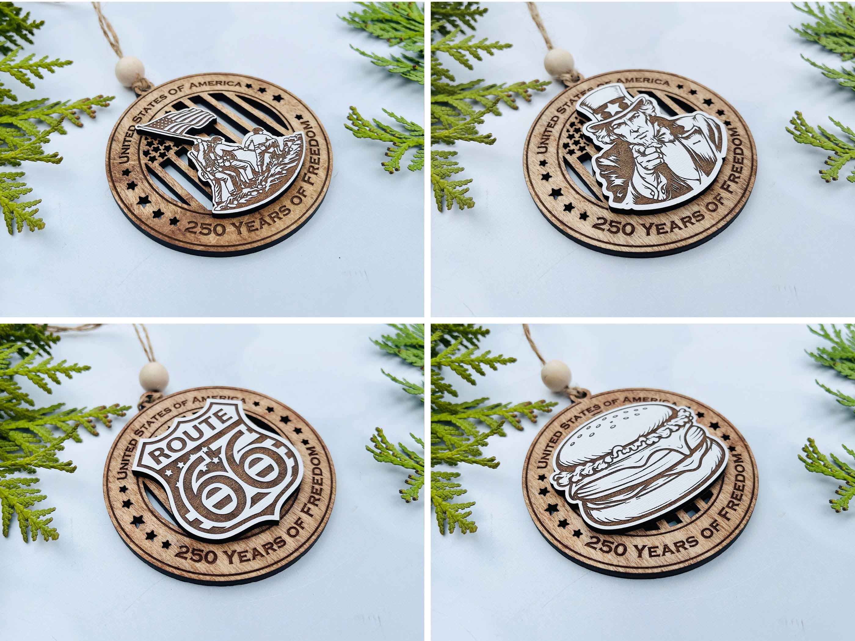 America 250! - Longleaf Laser Designs