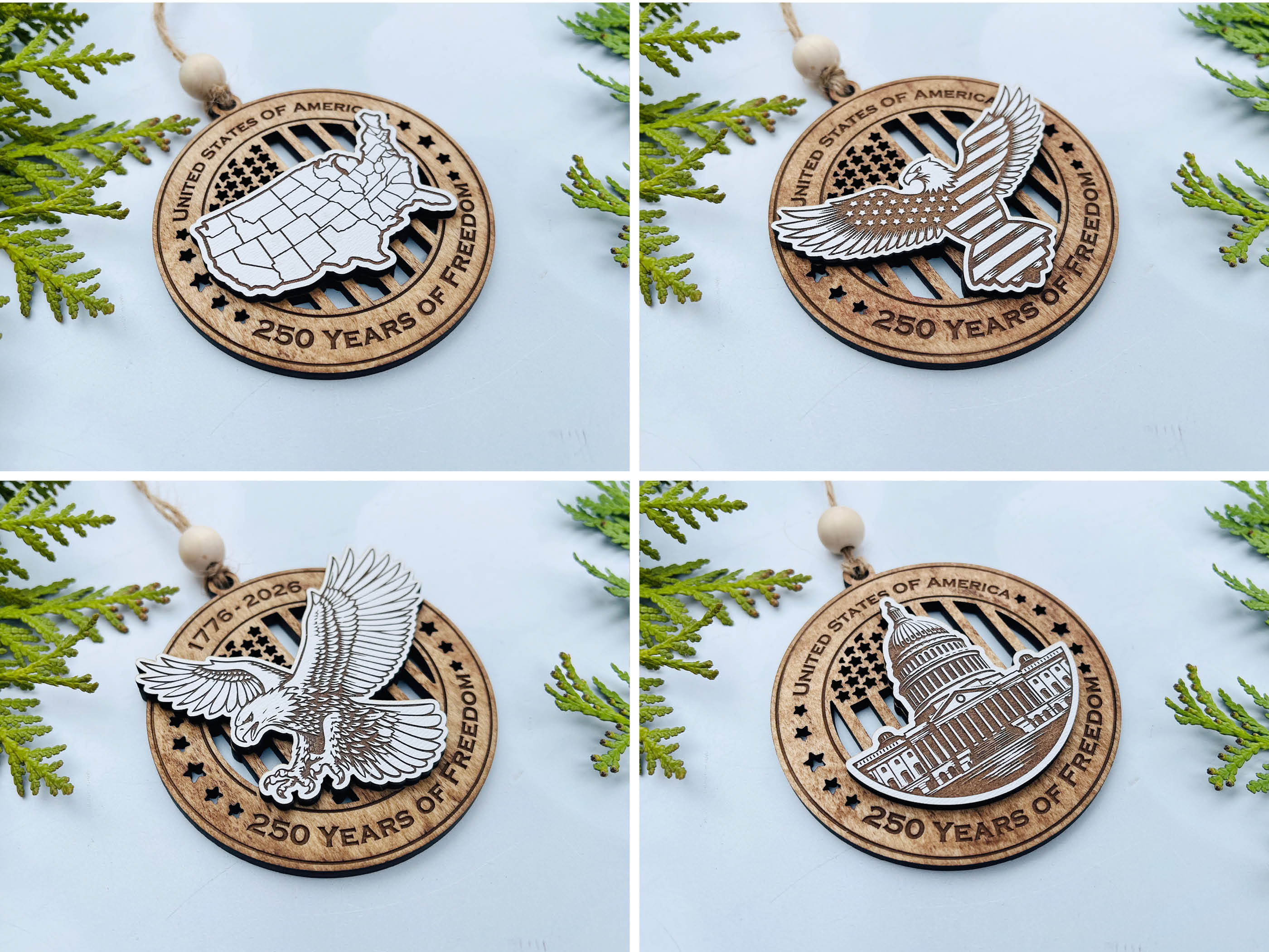 America 250! - Longleaf Laser Designs