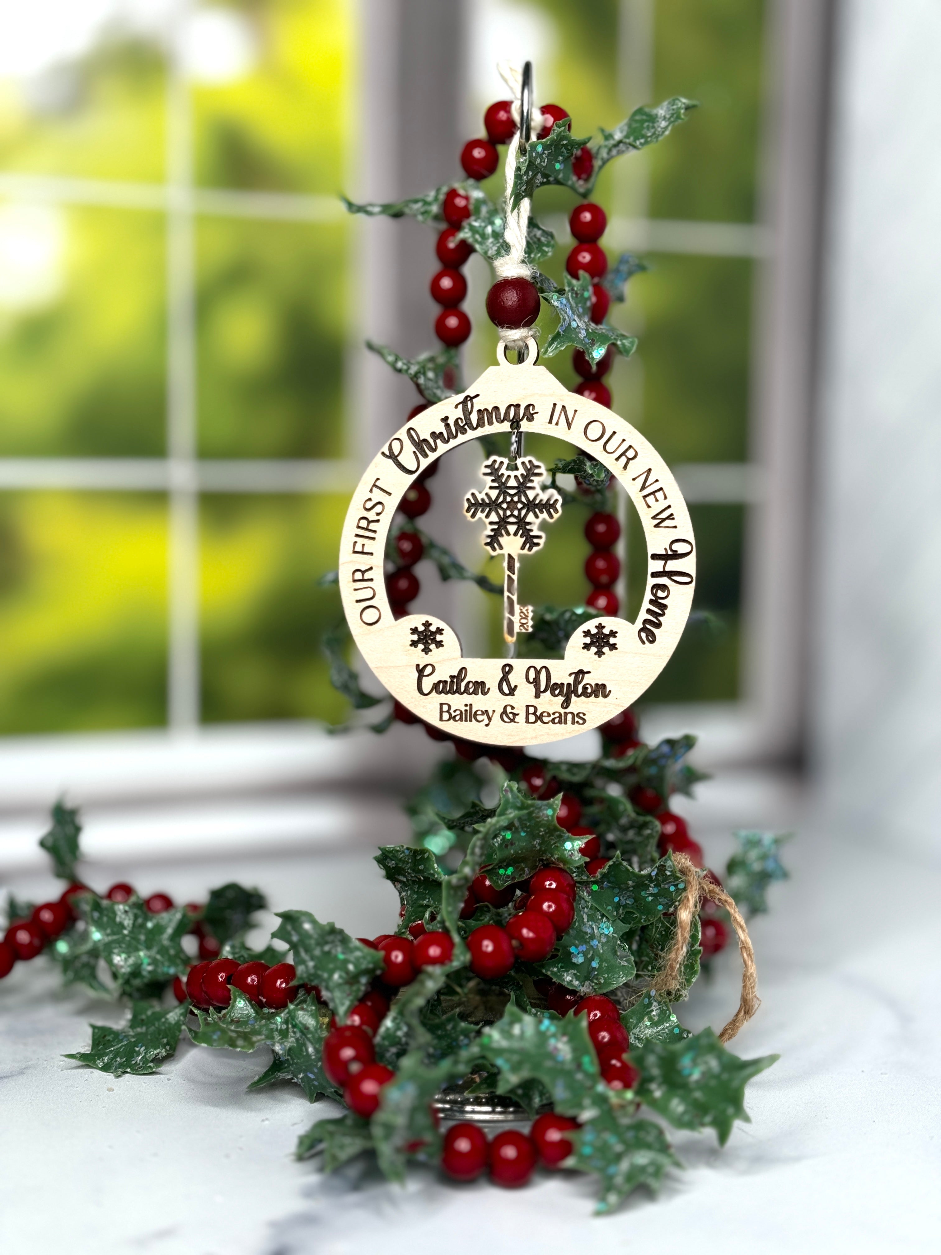 First Christmas New Home - Longleaf Laser Designs