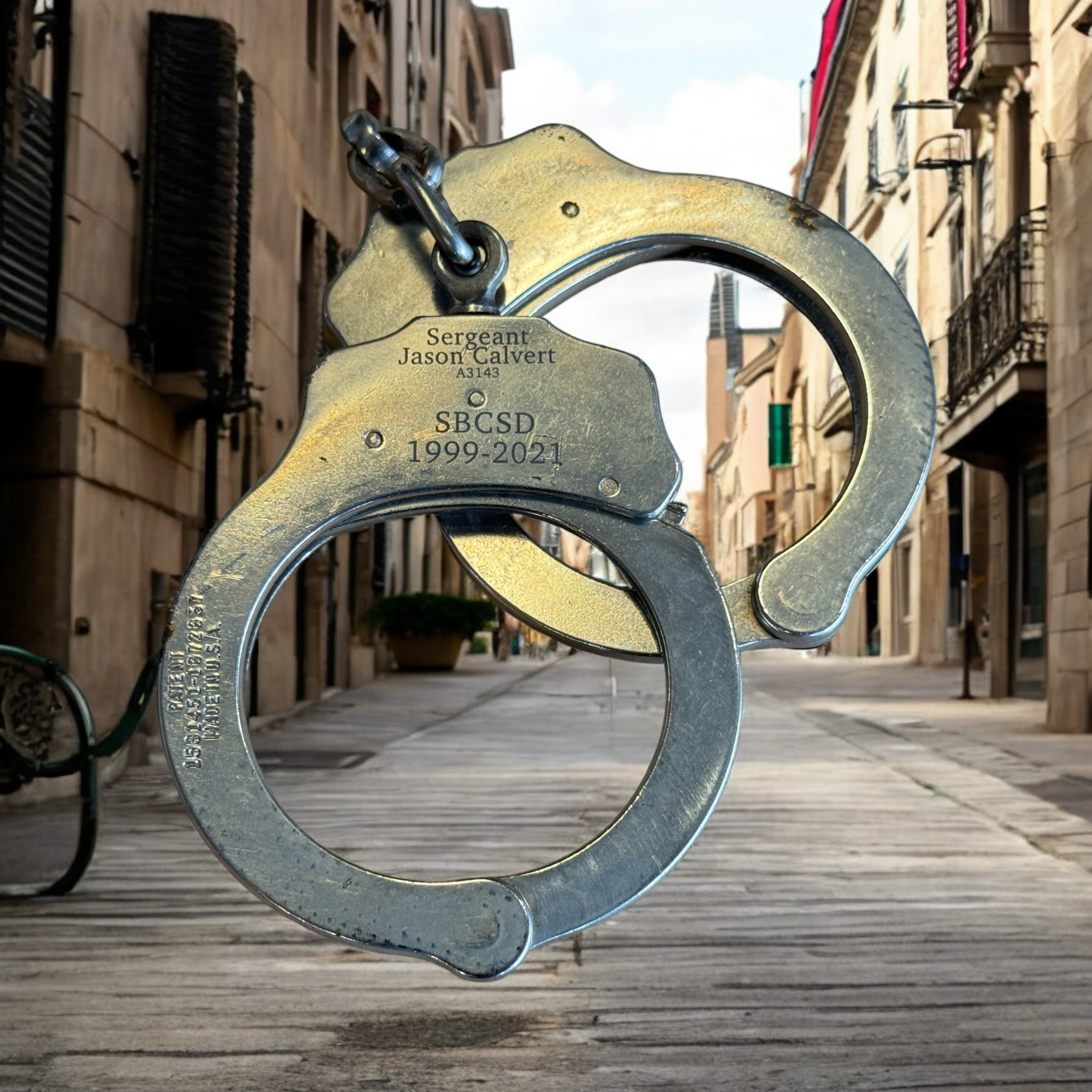 Handcuff Engraving (Service) - Longleaf Laser Designs