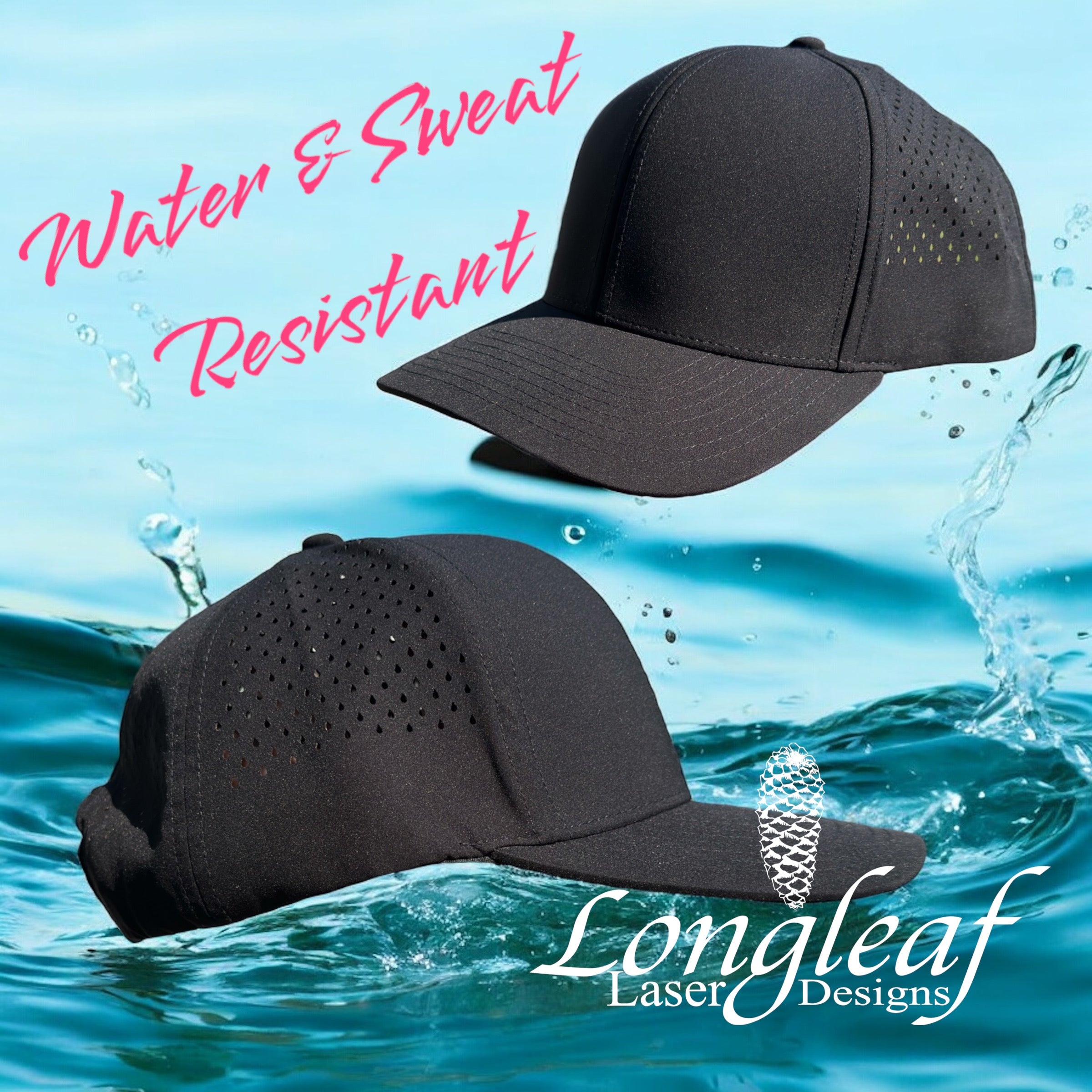 Sweat Resistant / Water Proof Headgear - Longleaf Laser Designs