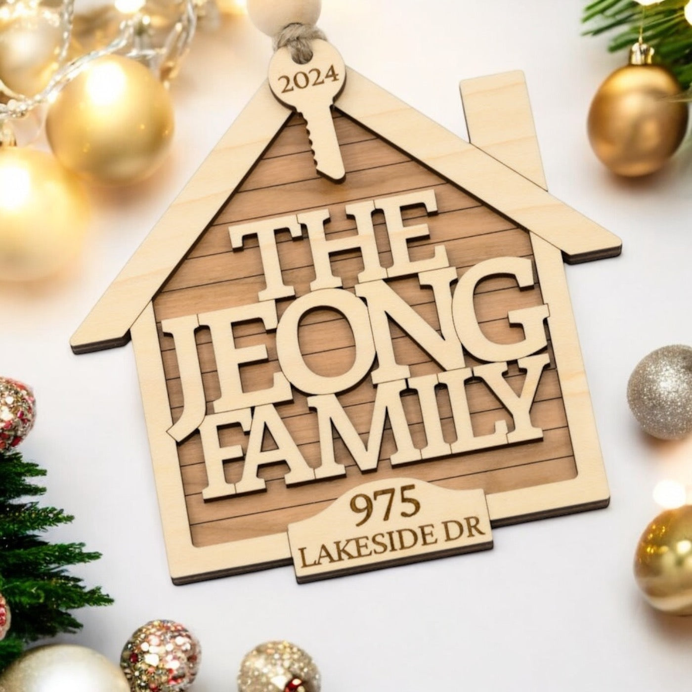 2024 Custom Christmas Ornaments - Longleaf Laser Designs