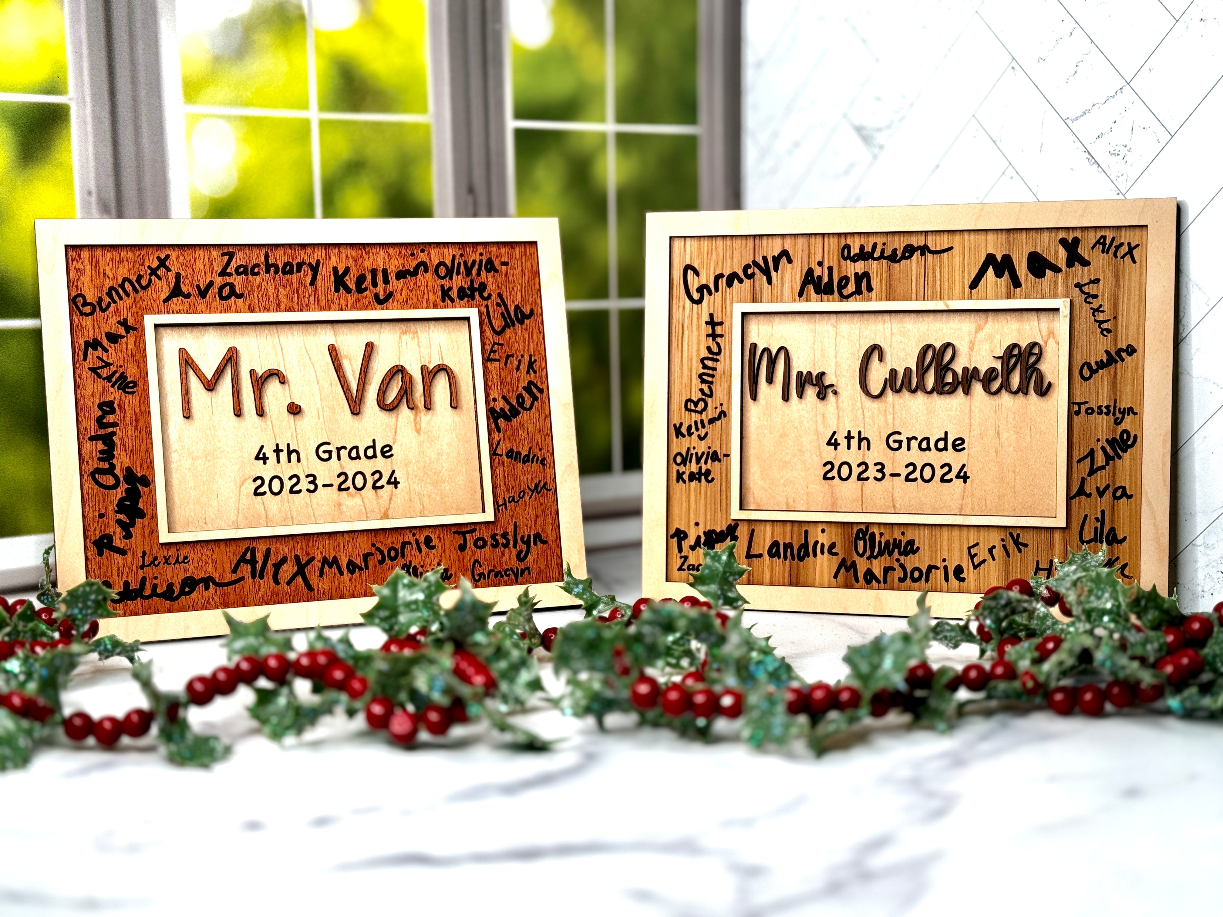 Teacher Gifts - Longleaf Laser Designs
