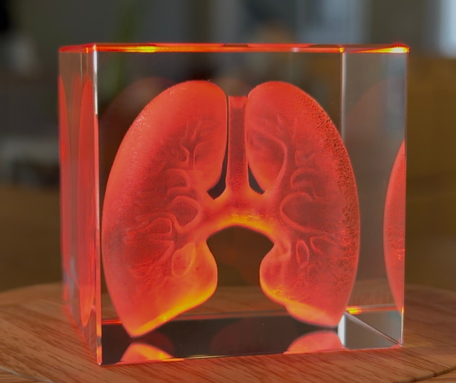 UV Laser Engraved 3D Crystal - Longleaf Laser Designs