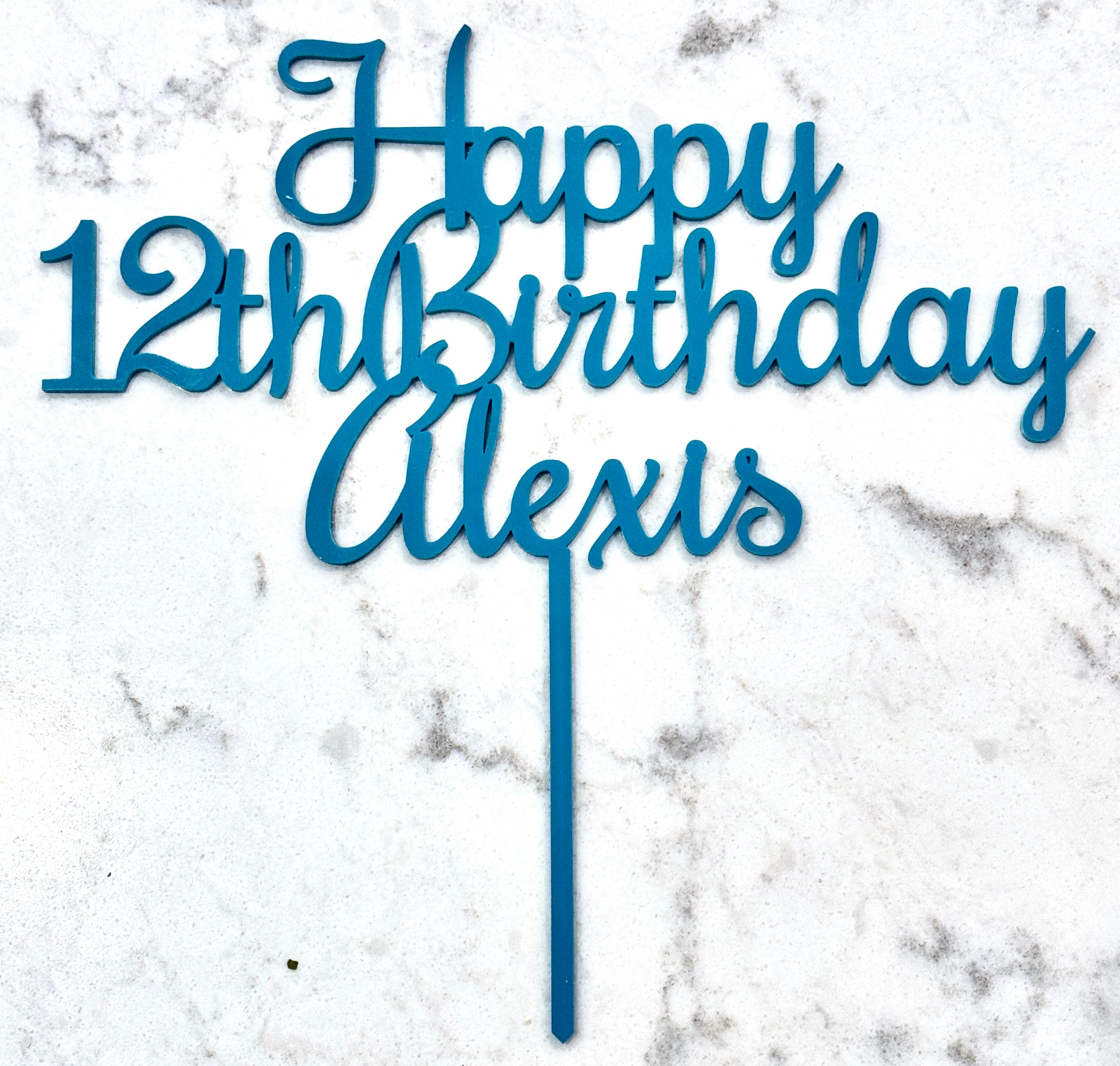 Cake Toppers / Flower Insert - Longleaf Laser Designs