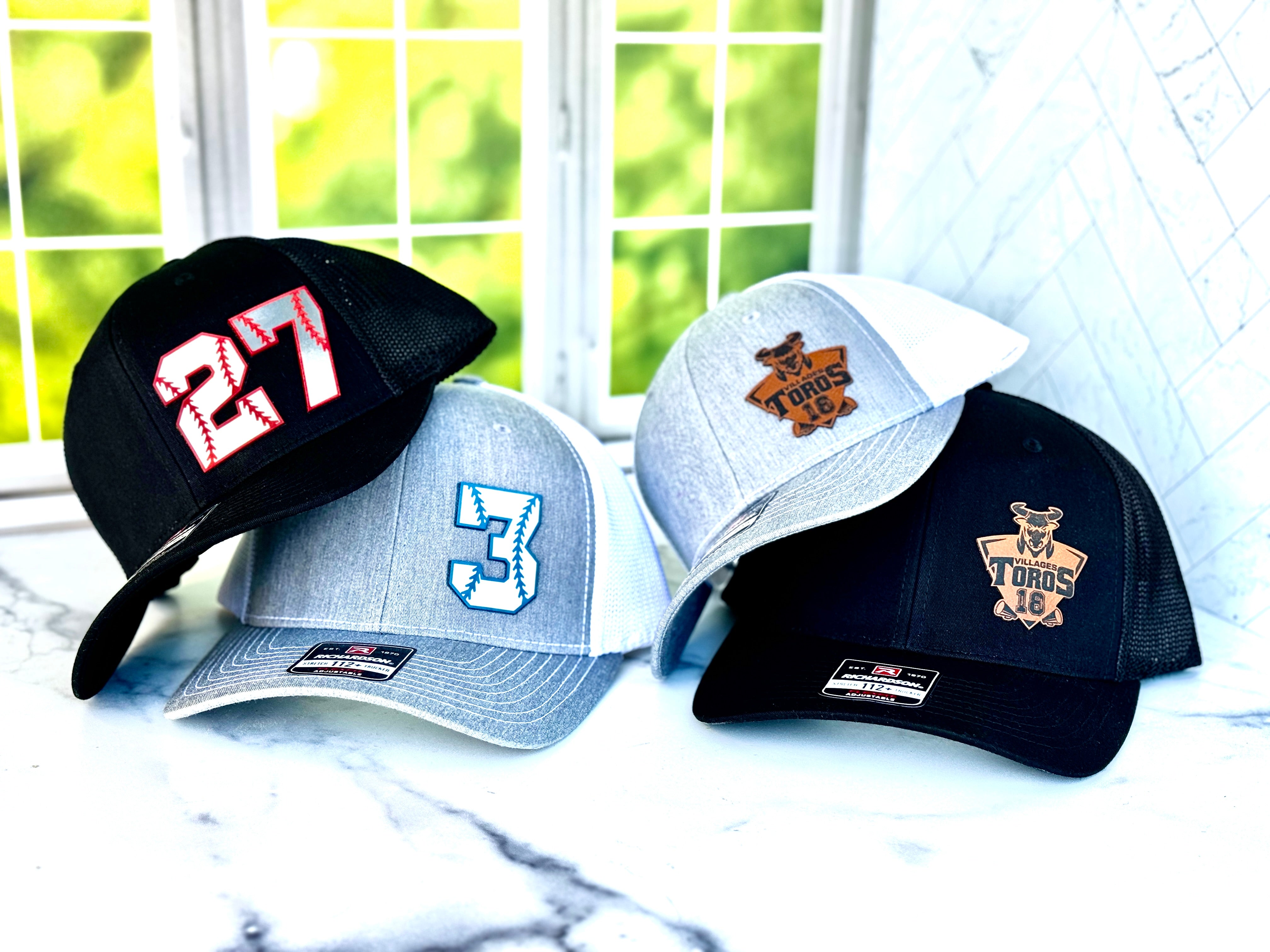 Sports & Athletics Hats - Longleaf Laser Designs