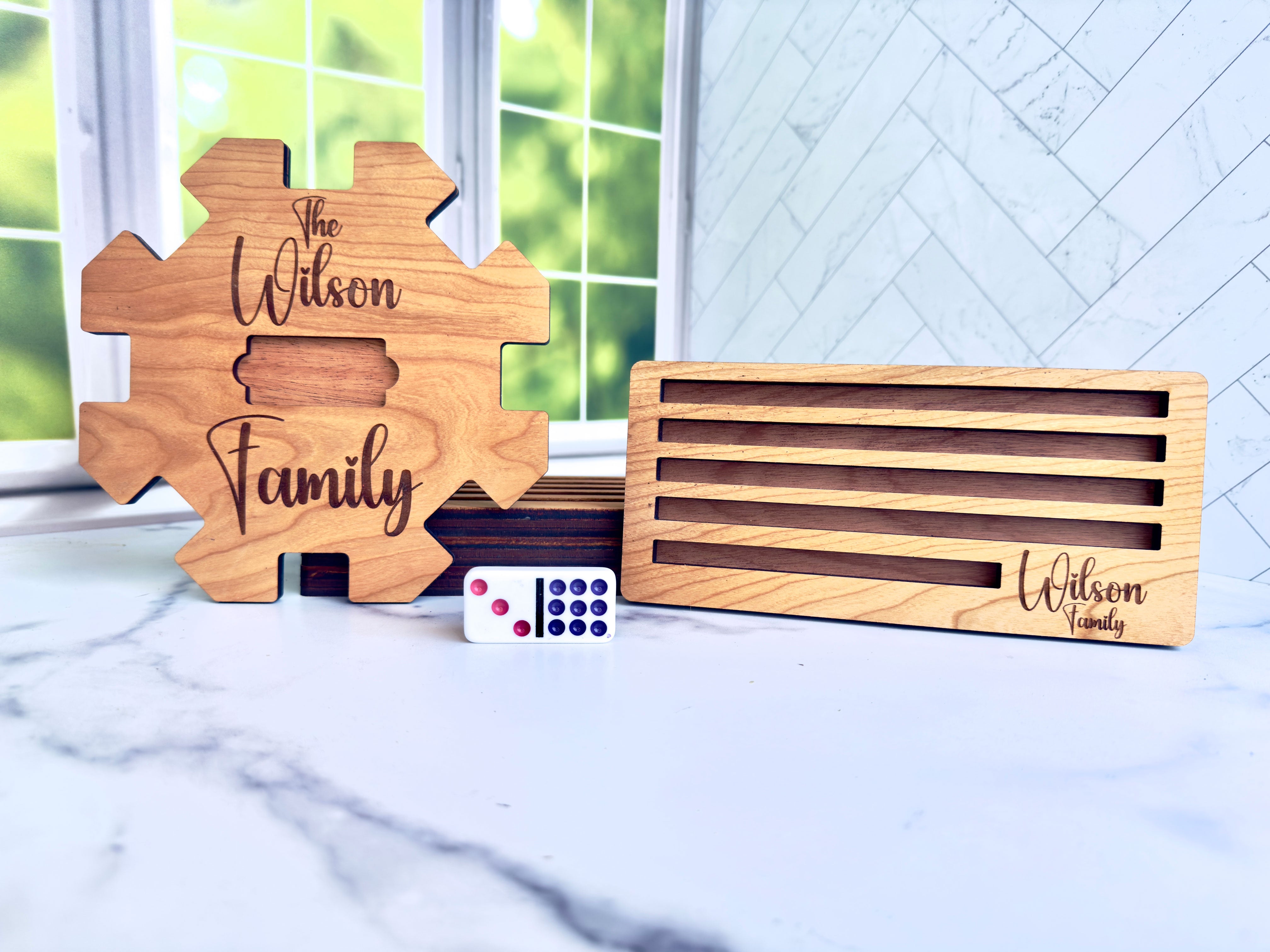 Mexican Train (Dominoes) - Longleaf Laser Designs