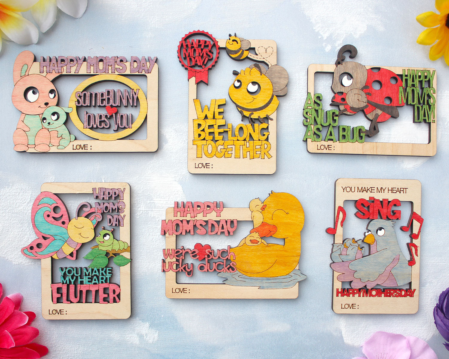 Mother’s Day Gift Tag - Longleaf Laser Designs