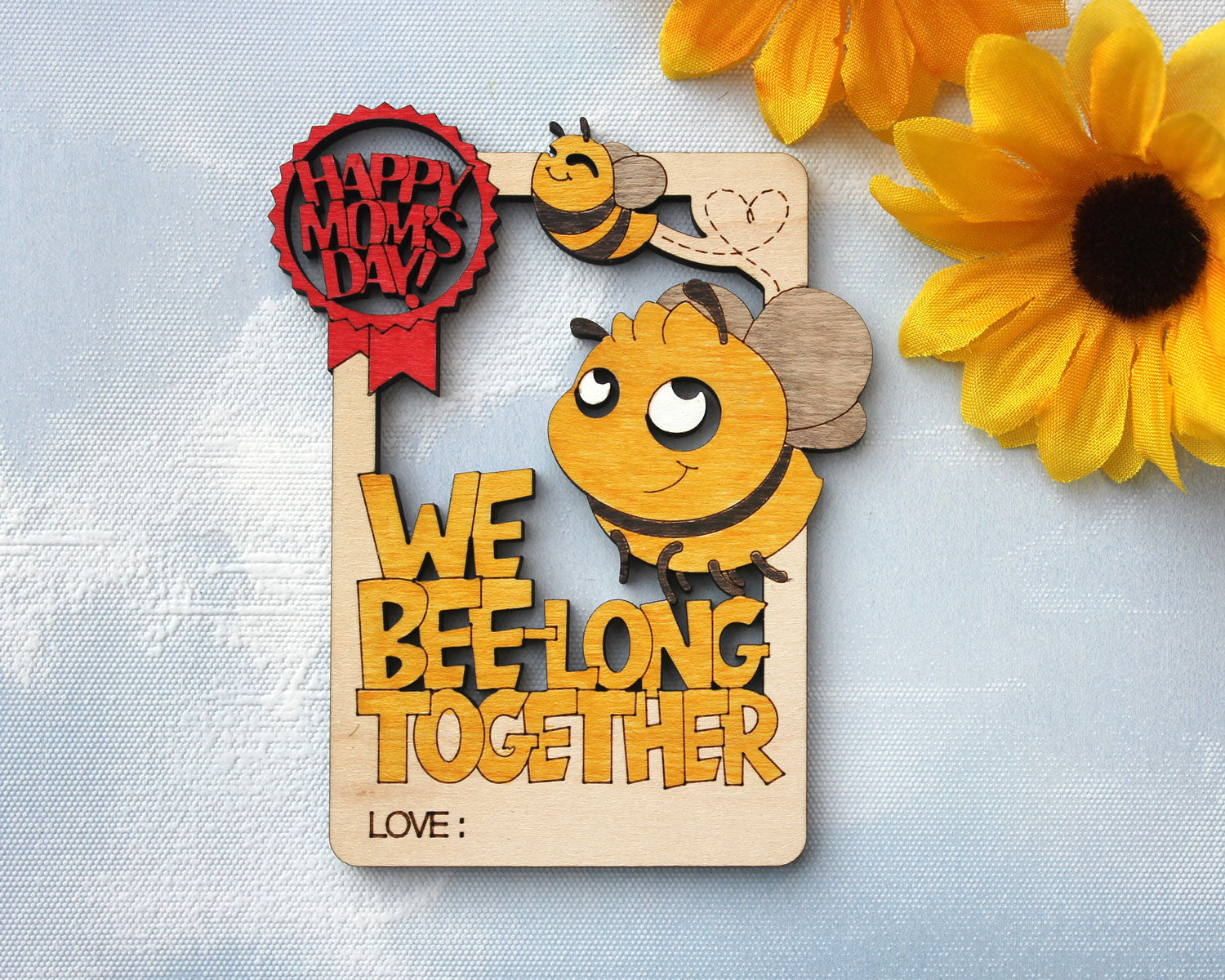 Mother’s Day Gift Tag - Longleaf Laser Designs