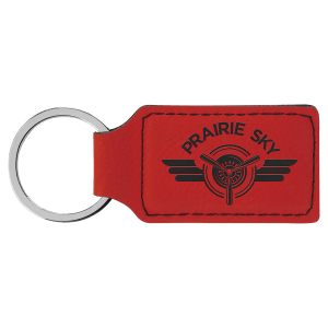 Leatherette Keychains - Longleaf Laser Designs