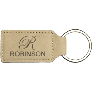 Leatherette Keychains - Longleaf Laser Designs