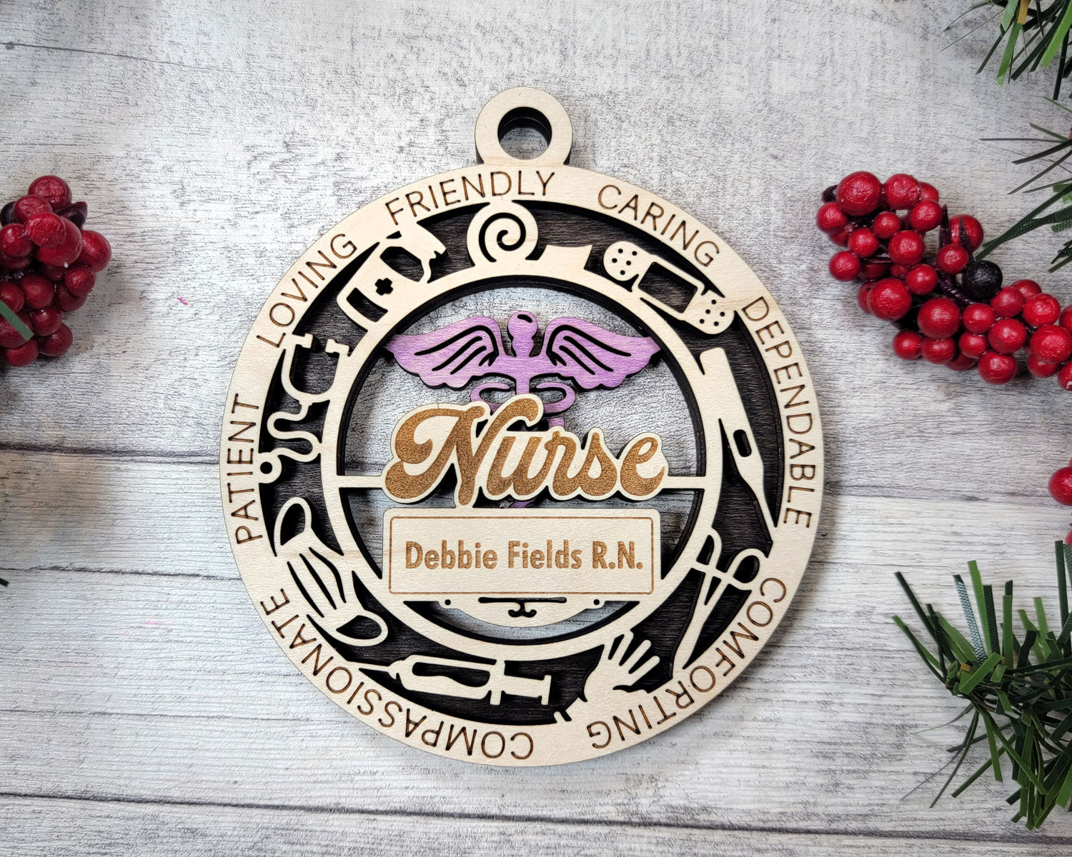 Medical Ornaments - Longleaf Laser Designs