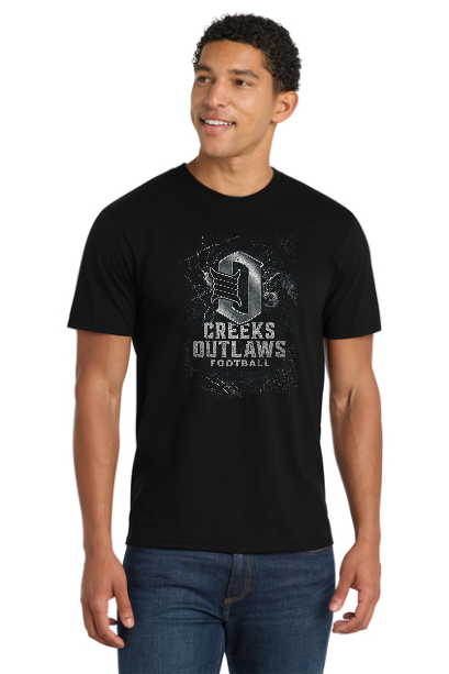 Outlaws Themed Short Sleeve T-Shirt - Longleaf Laser Designs