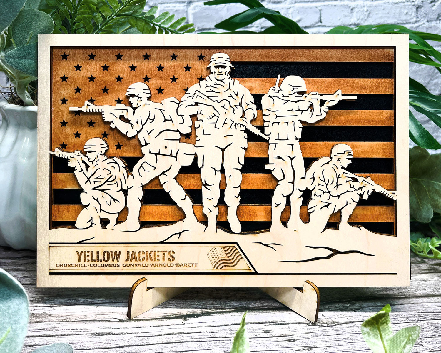 Military Signage - Longleaf Laser Designs