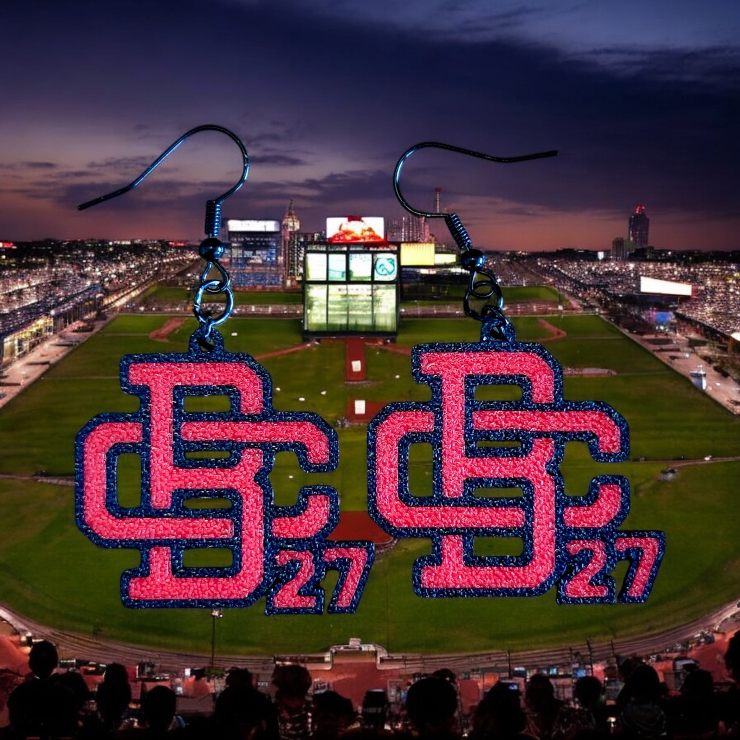 Sports Earrings - Longleaf Laser Designs