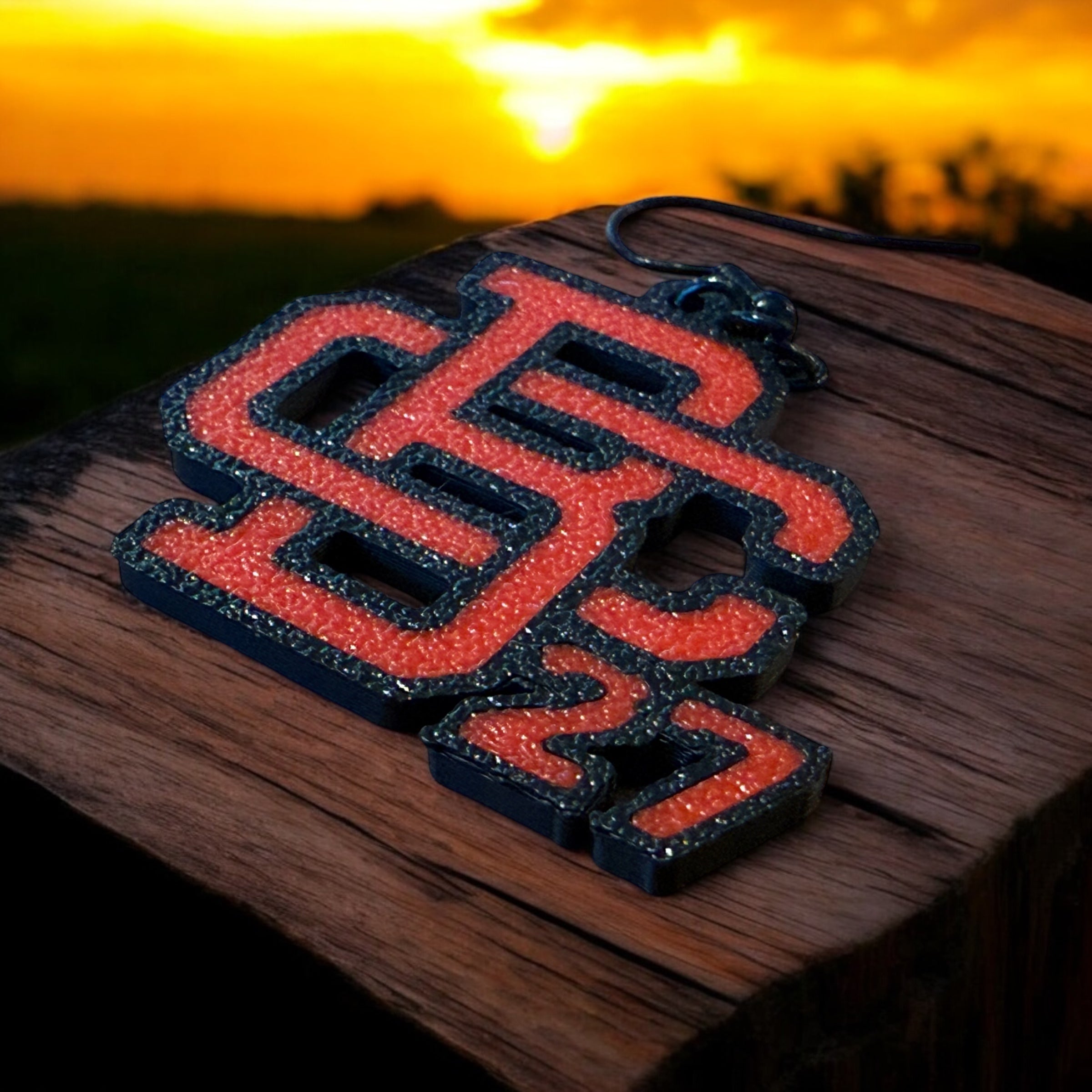 Sports Earrings - Longleaf Laser Designs