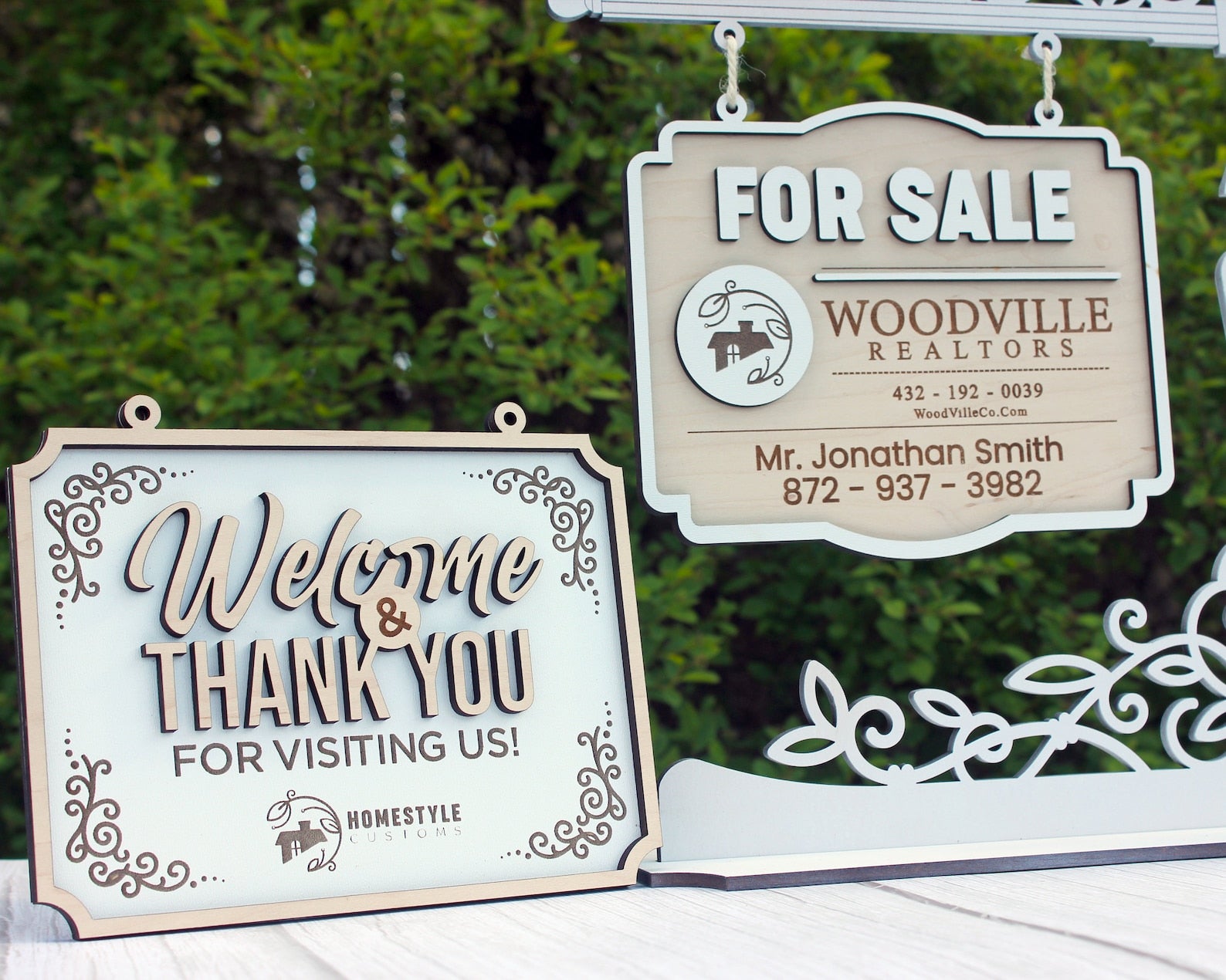 Hanging Signs - Longleaf Laser Designs