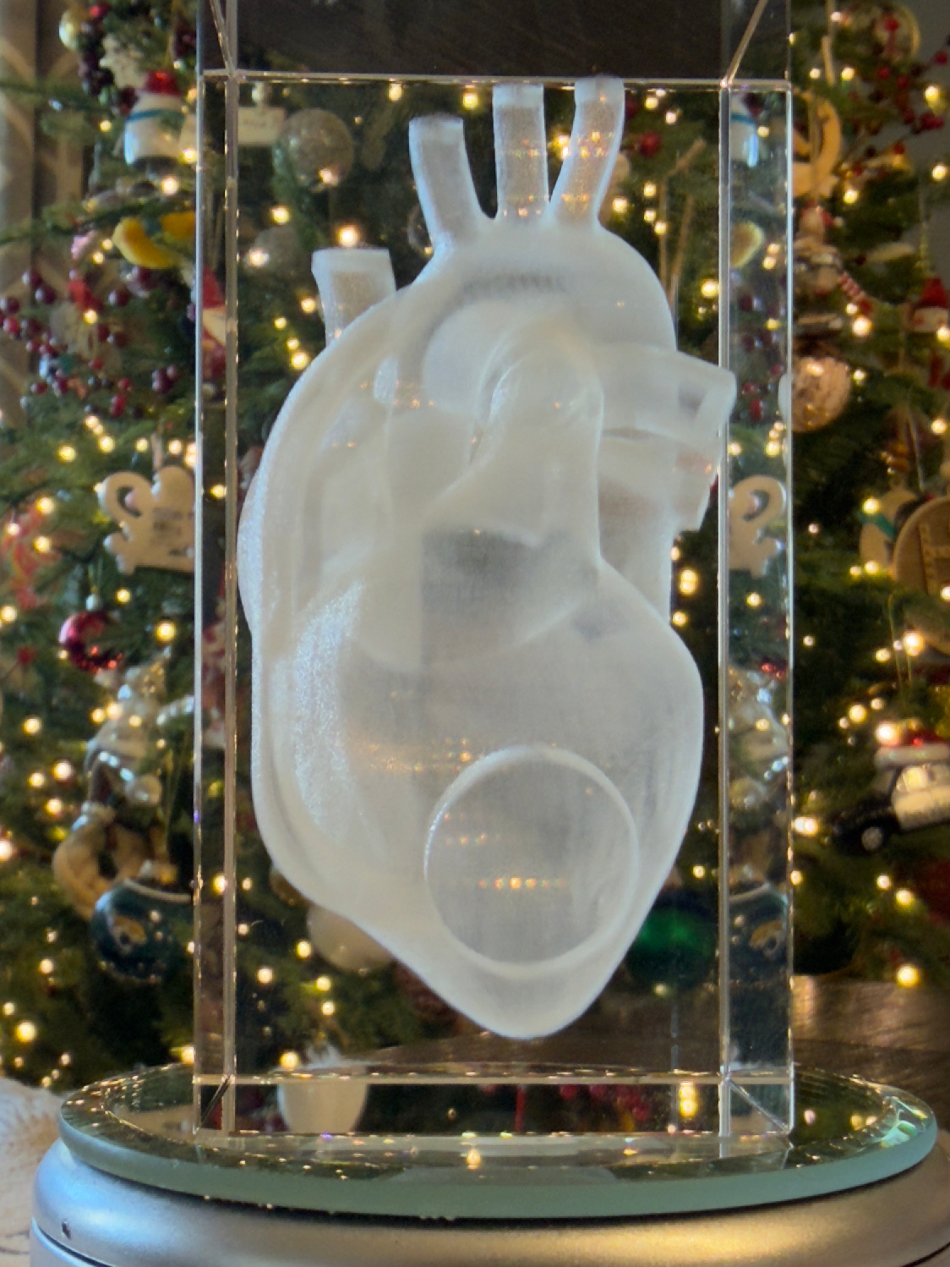 UV Laser Engraved 3D Crystal - Longleaf Laser Designs