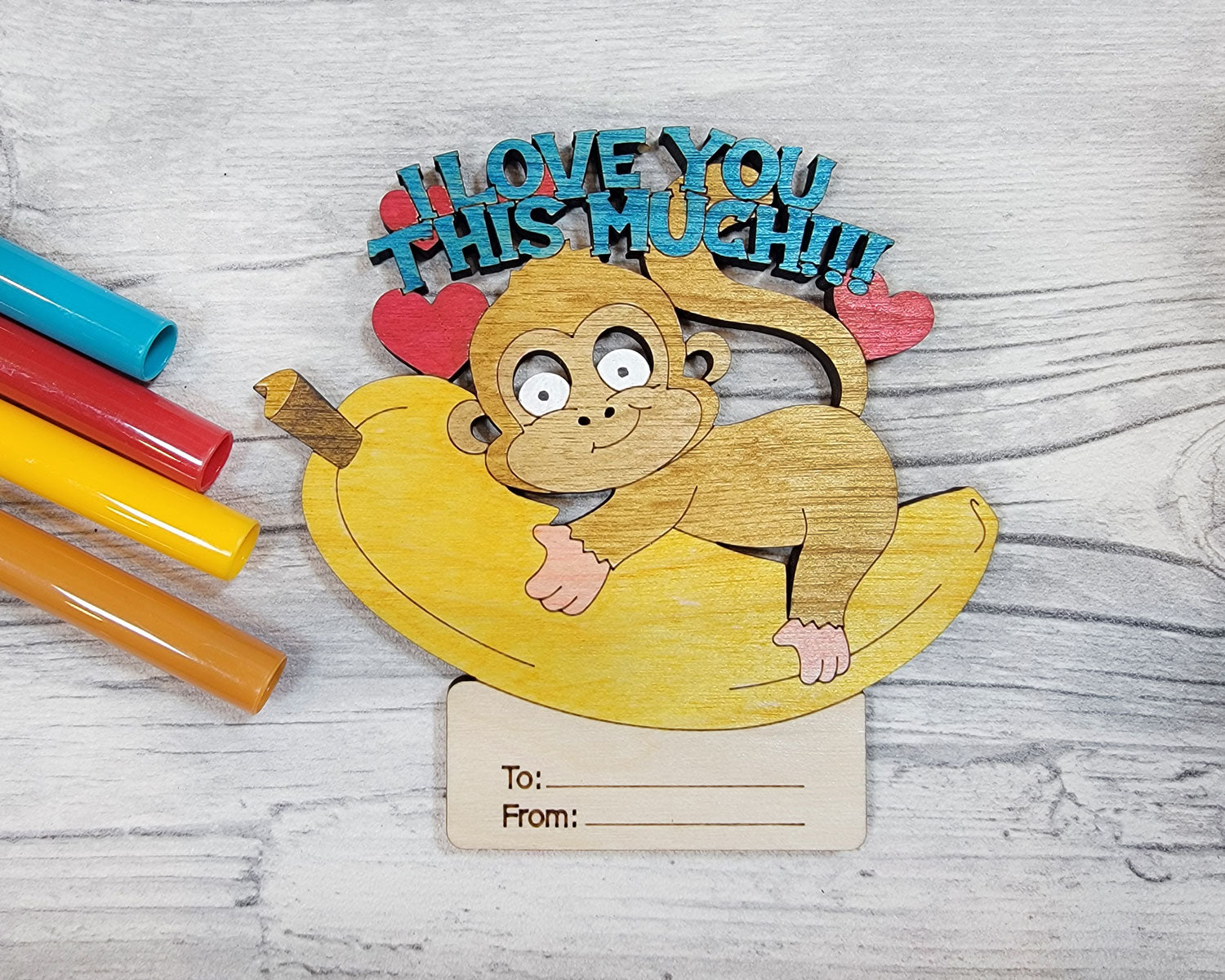 Valentine Cards - Longleaf Laser Designs