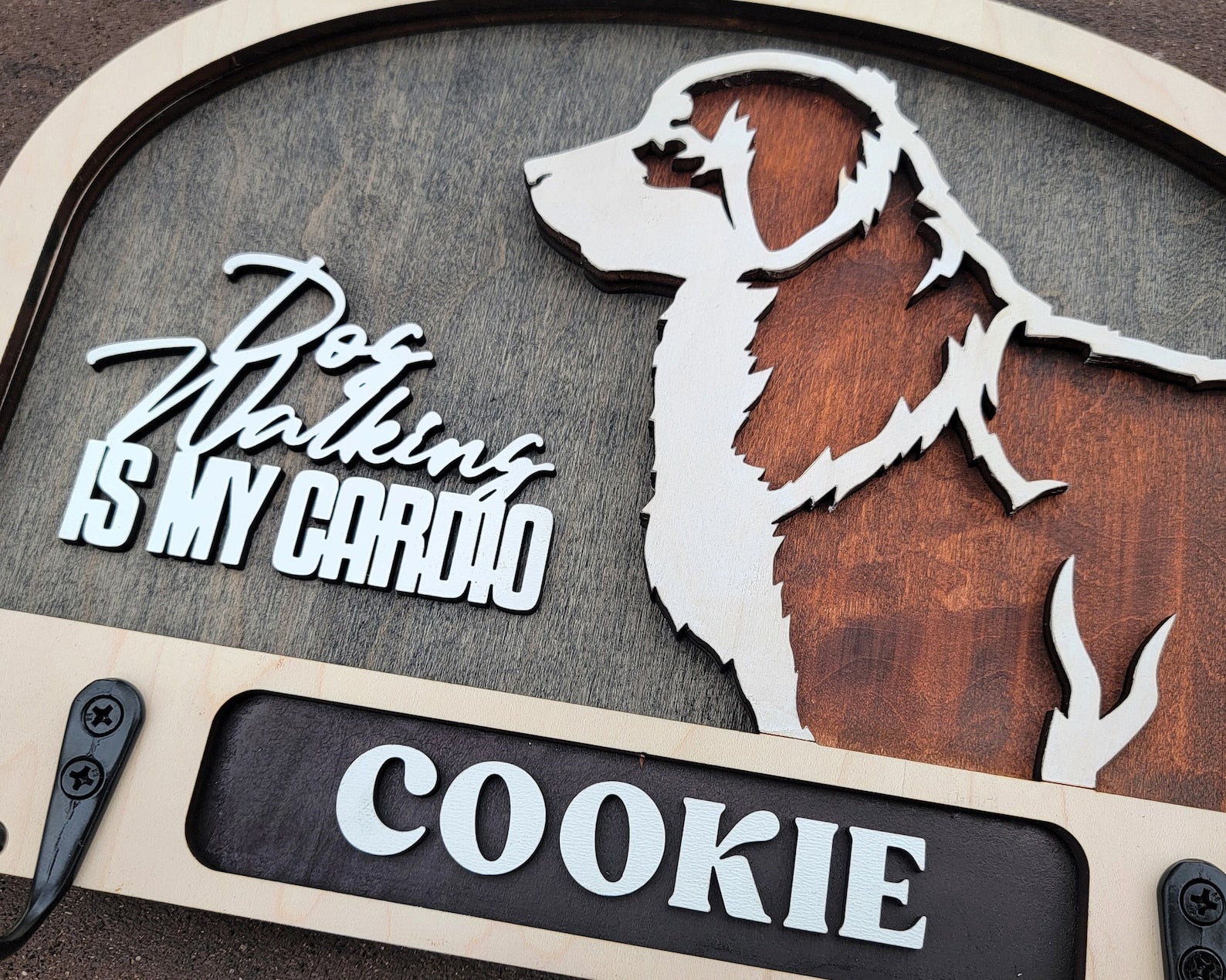 Dog Leash Holders - Longleaf Laser Designs