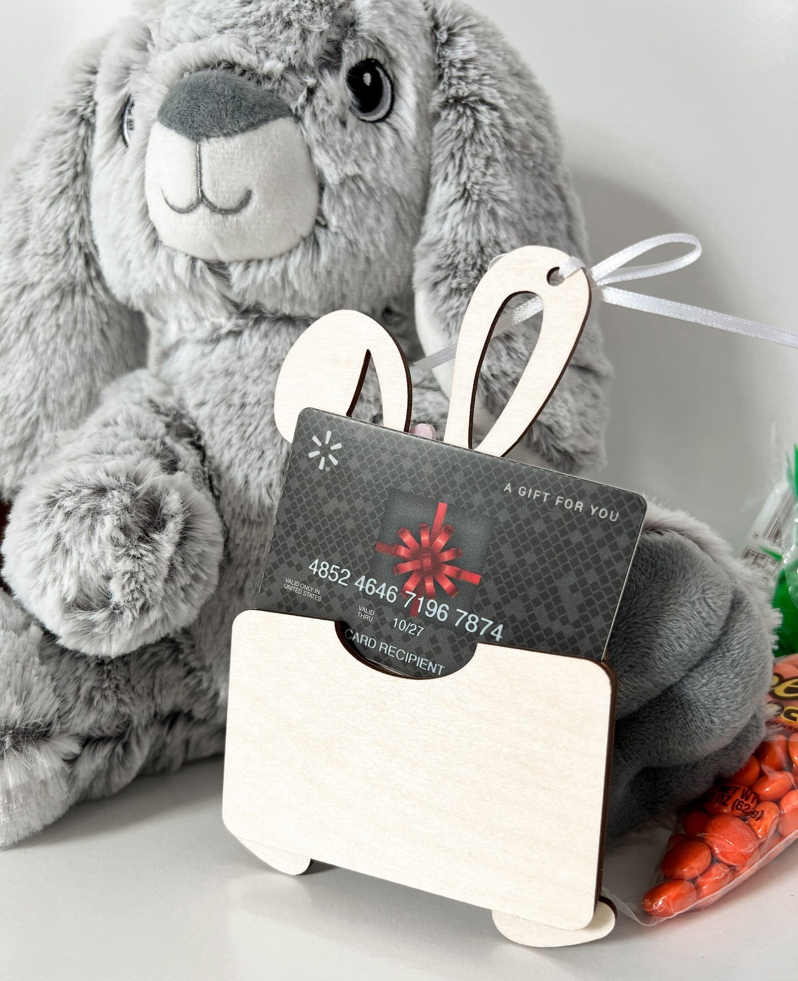 Bunny Money Tag - Longleaf Laser Designs
