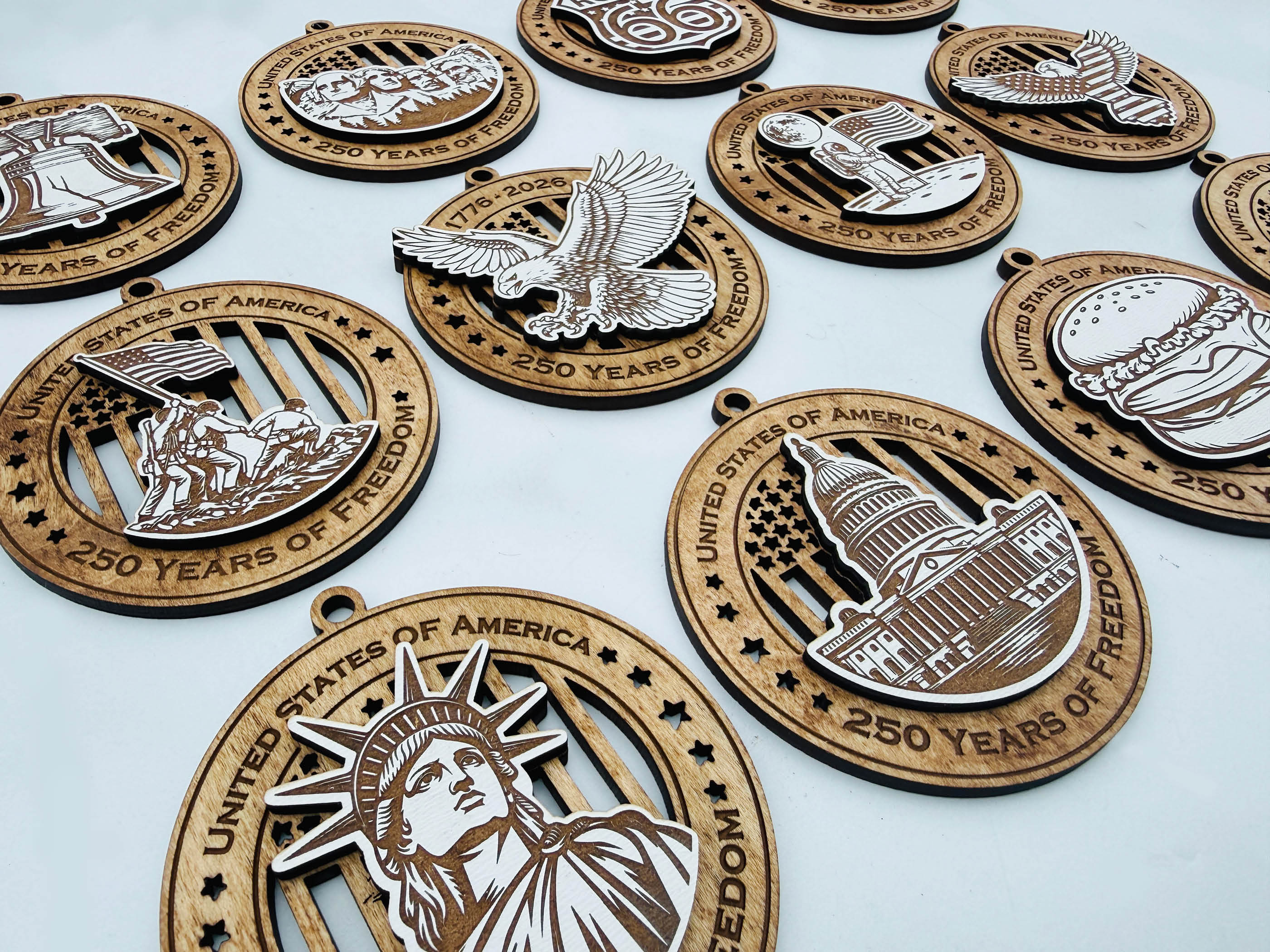 America 250! - Longleaf Laser Designs