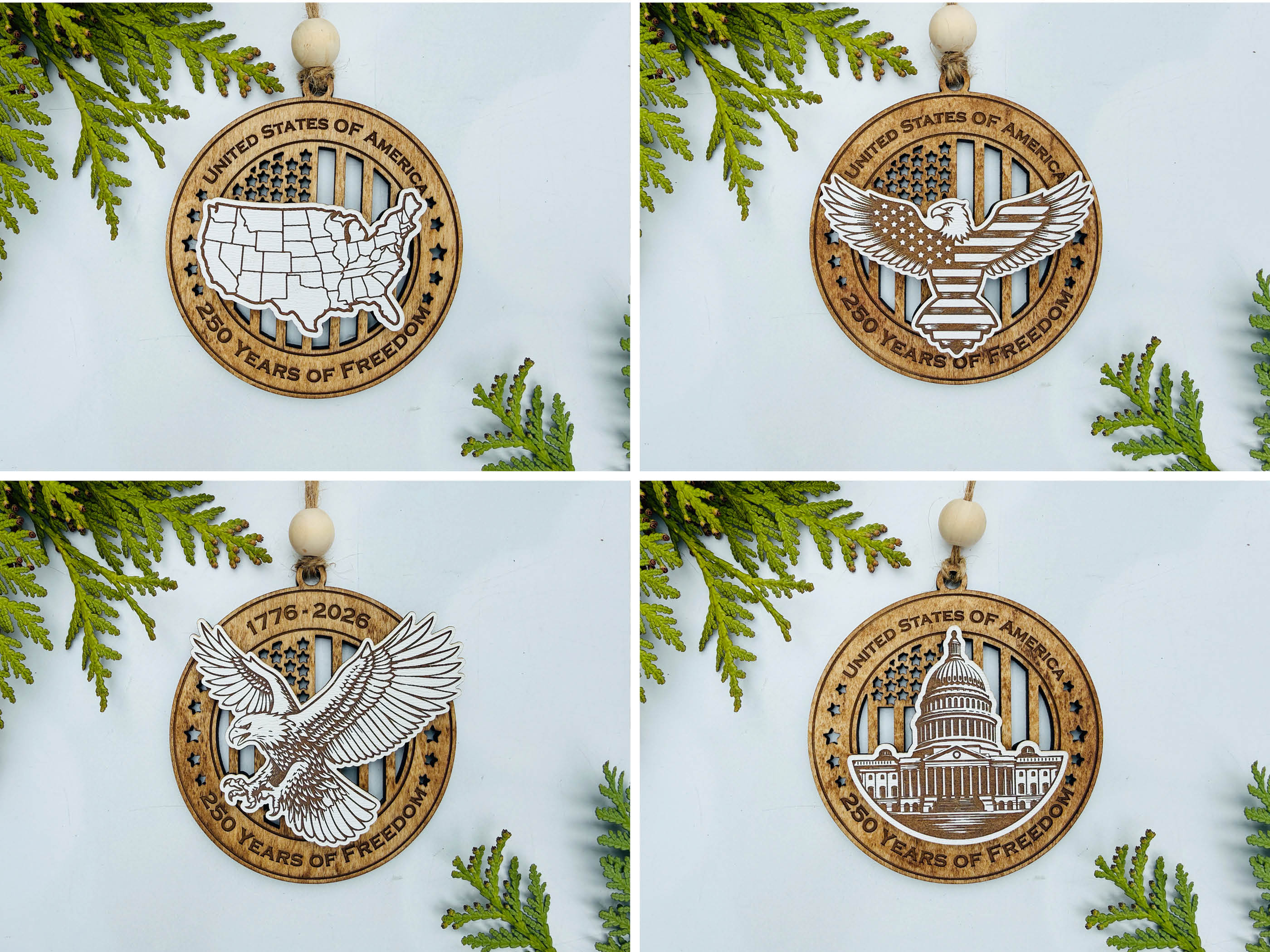 America 250! - Longleaf Laser Designs