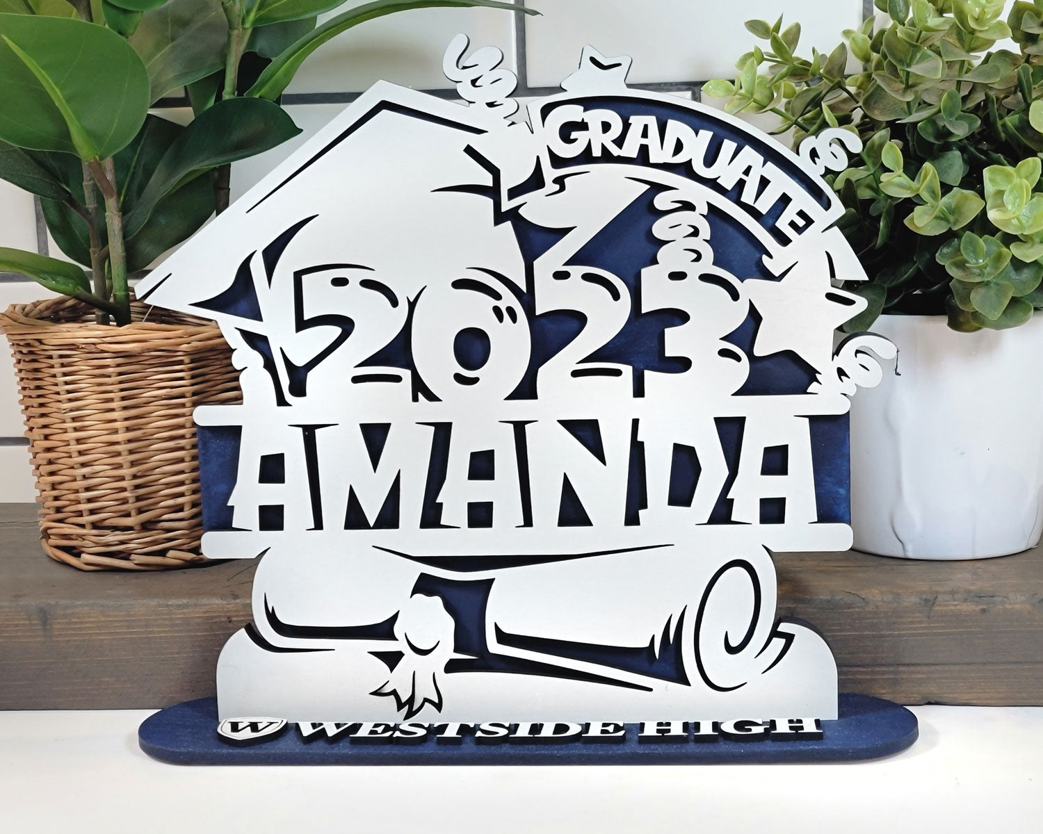 Grad Signage - Longleaf Laser Designs