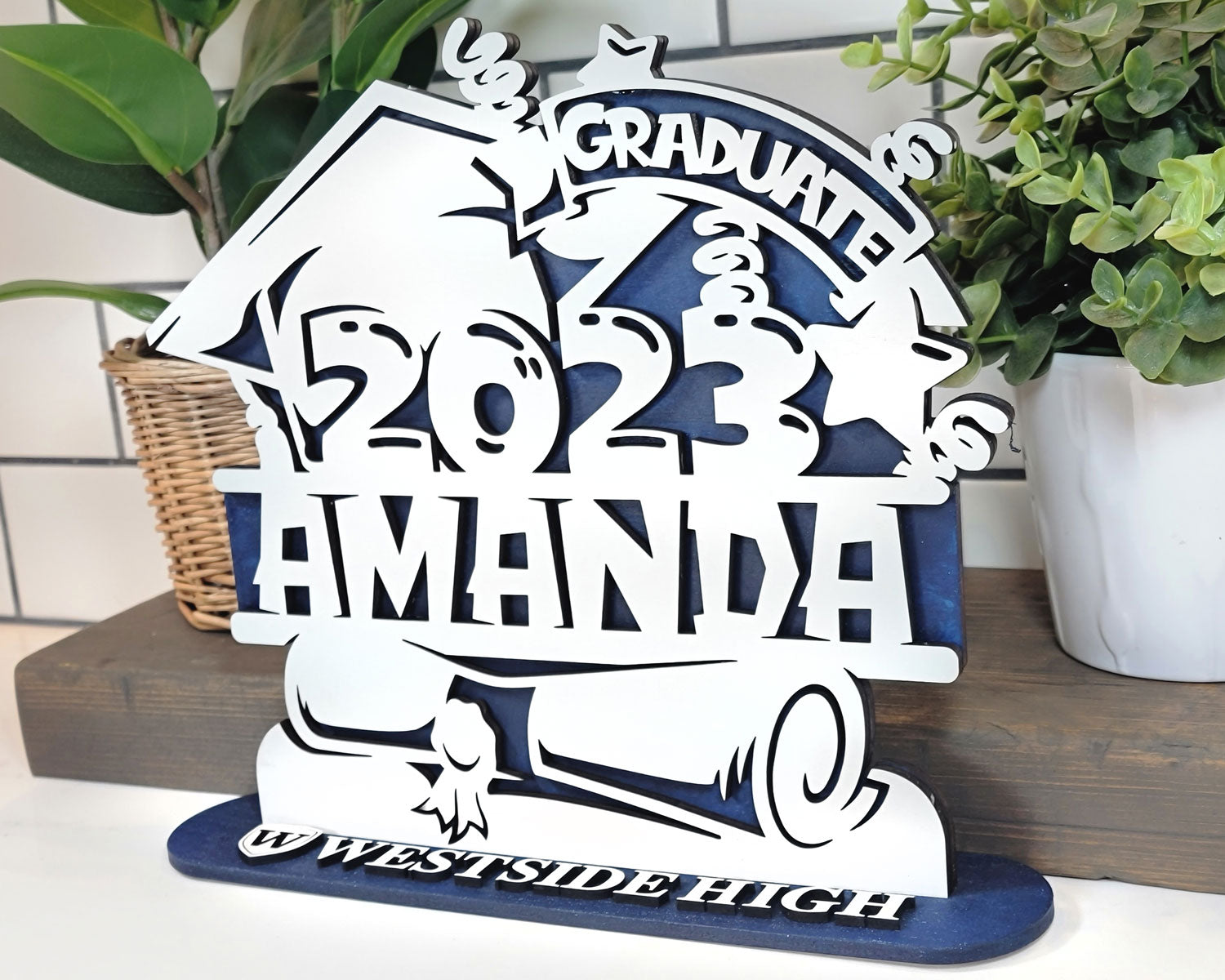 Grad Signage - Longleaf Laser Designs