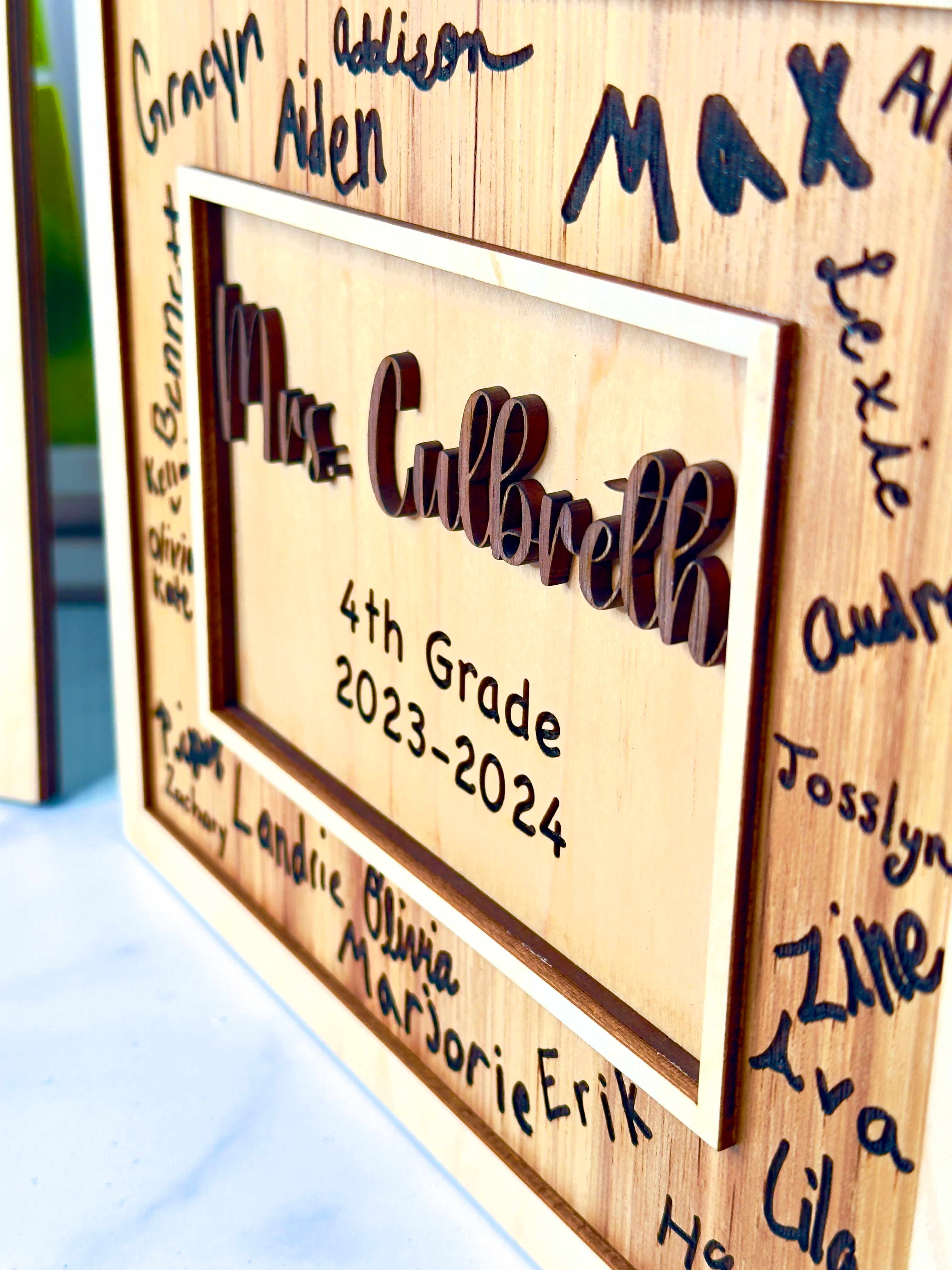 Teacher Gifts - Longleaf Laser Designs