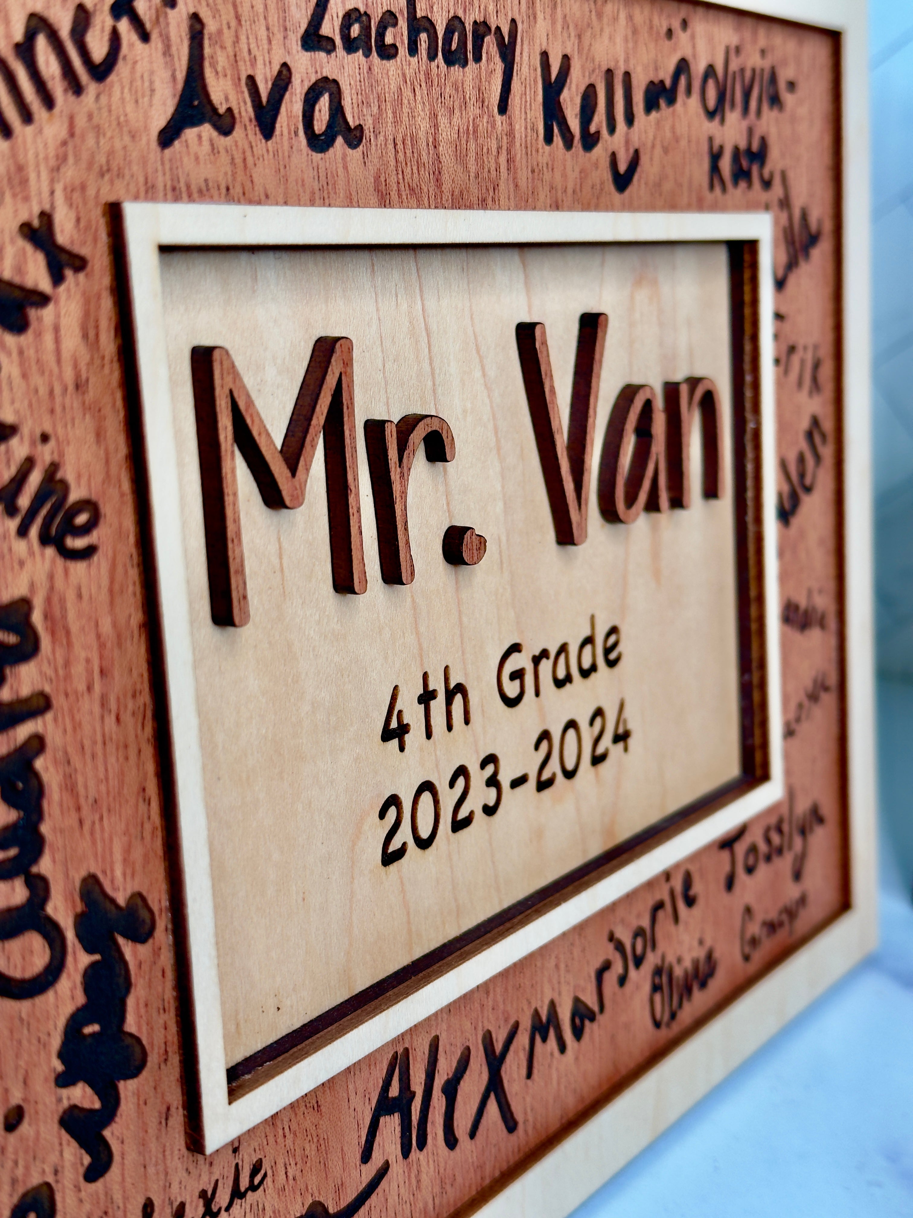 Teacher Gifts - Longleaf Laser Designs