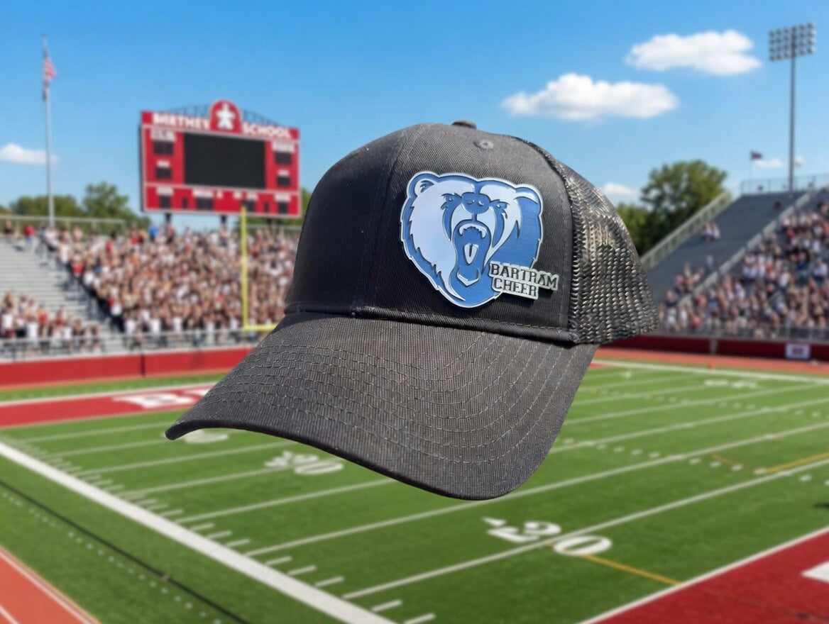 Bartram Cheer Ponytail Hat - Longleaf Laser Designs