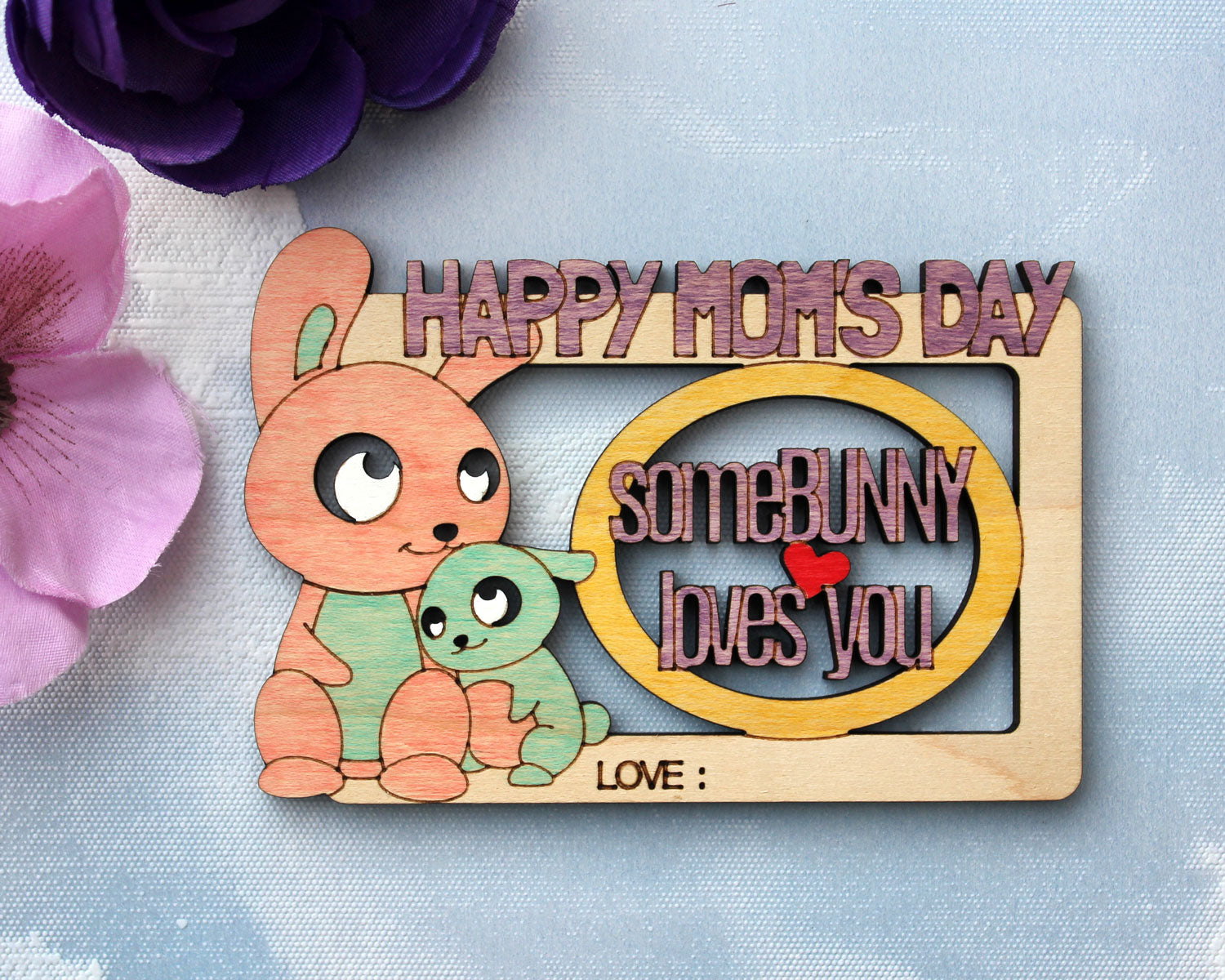 Mother’s Day Gift Tag - Longleaf Laser Designs