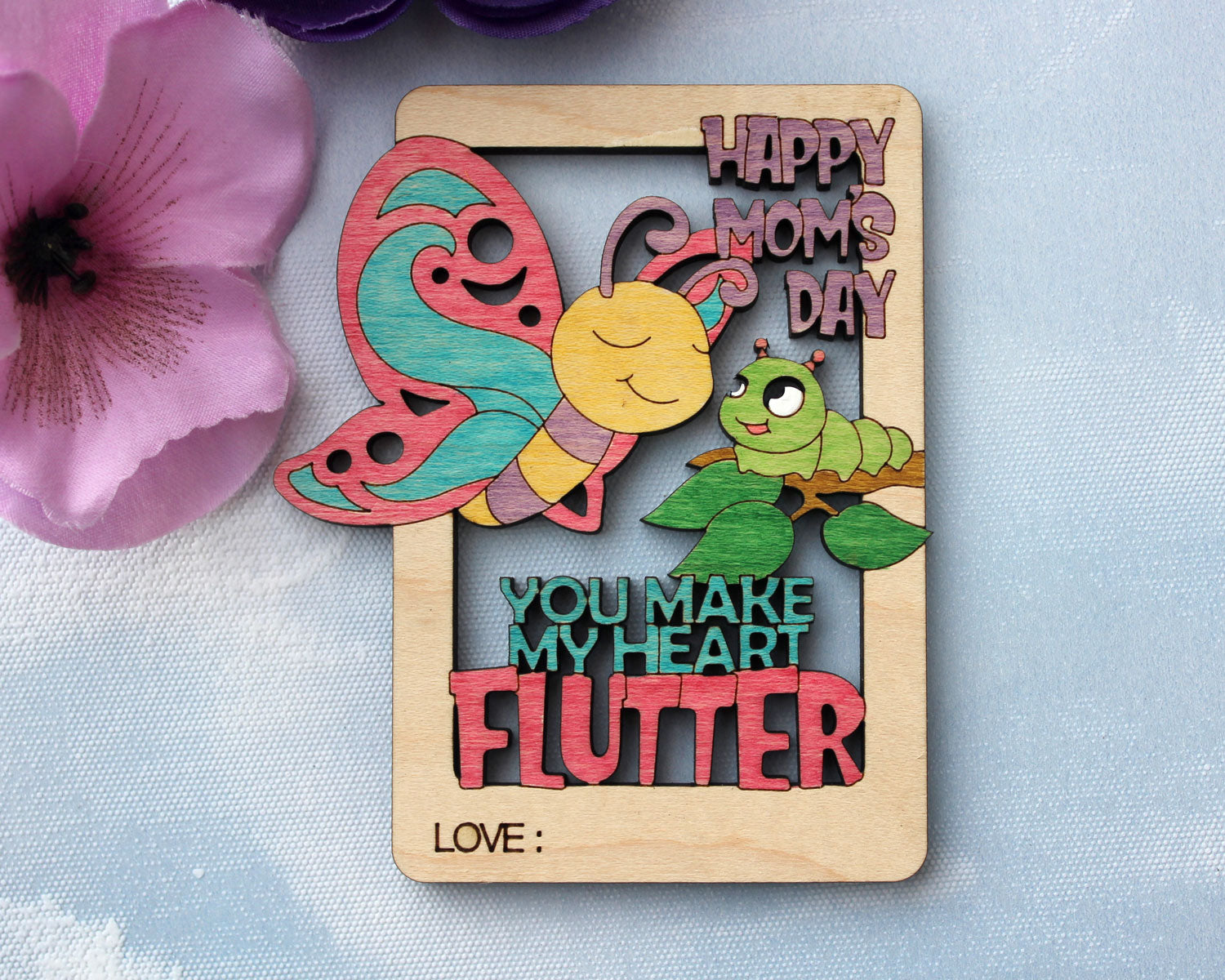 Mother’s Day Gift Tag - Longleaf Laser Designs
