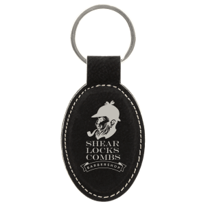 Leatherette Keychains - Longleaf Laser Designs