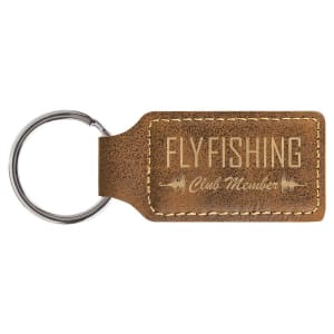 Leatherette Keychains - Longleaf Laser Designs