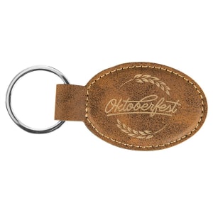 Leatherette Keychains - Longleaf Laser Designs