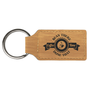 Leatherette Keychains - Longleaf Laser Designs