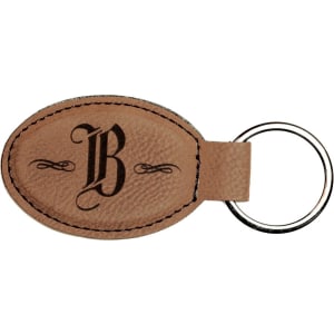 Leatherette Keychains - Longleaf Laser Designs