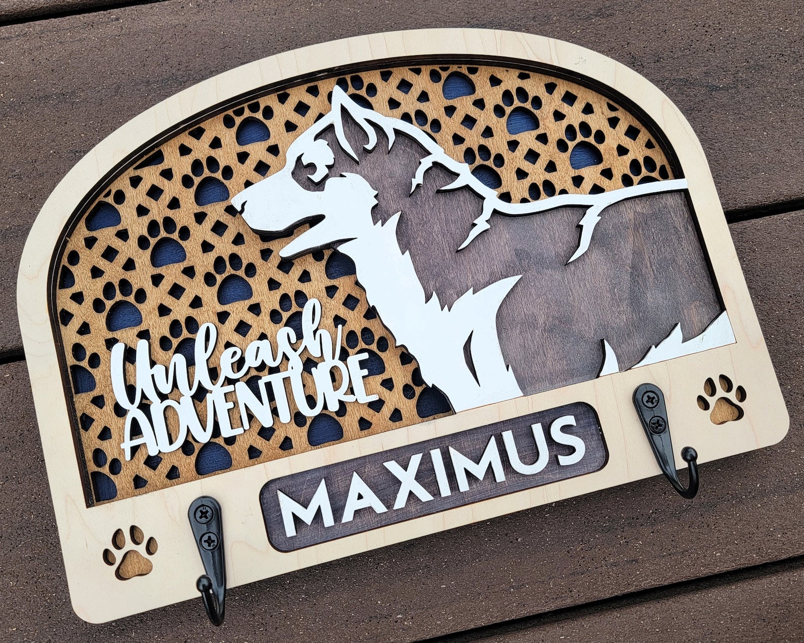 Dog Leash Holders - Longleaf Laser Designs