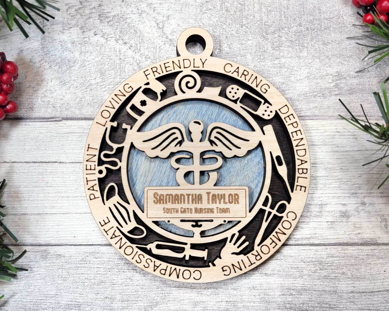 Medical Ornaments - Longleaf Laser Designs