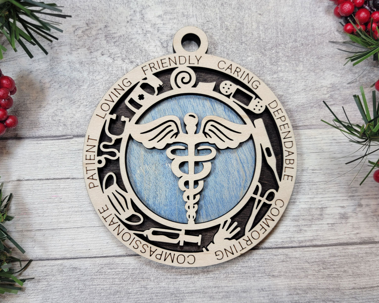 Medical Ornaments - Longleaf Laser Designs