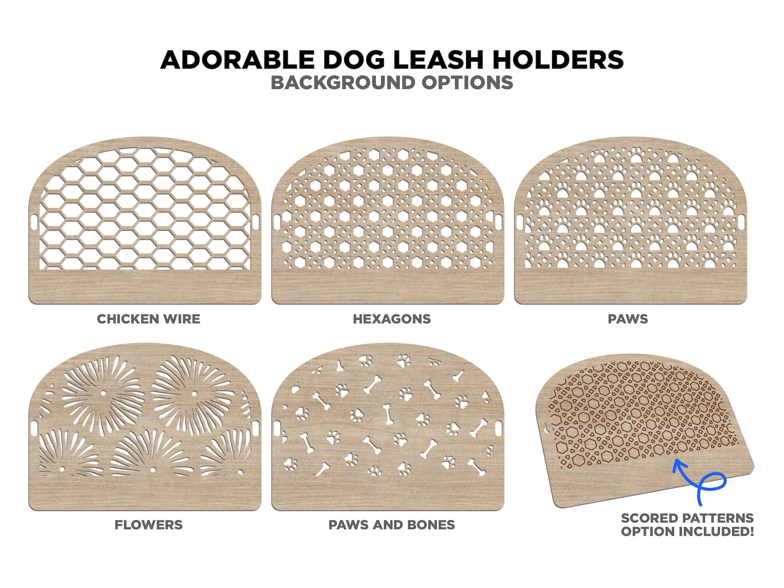 Dog Leash Holders - Longleaf Laser Designs