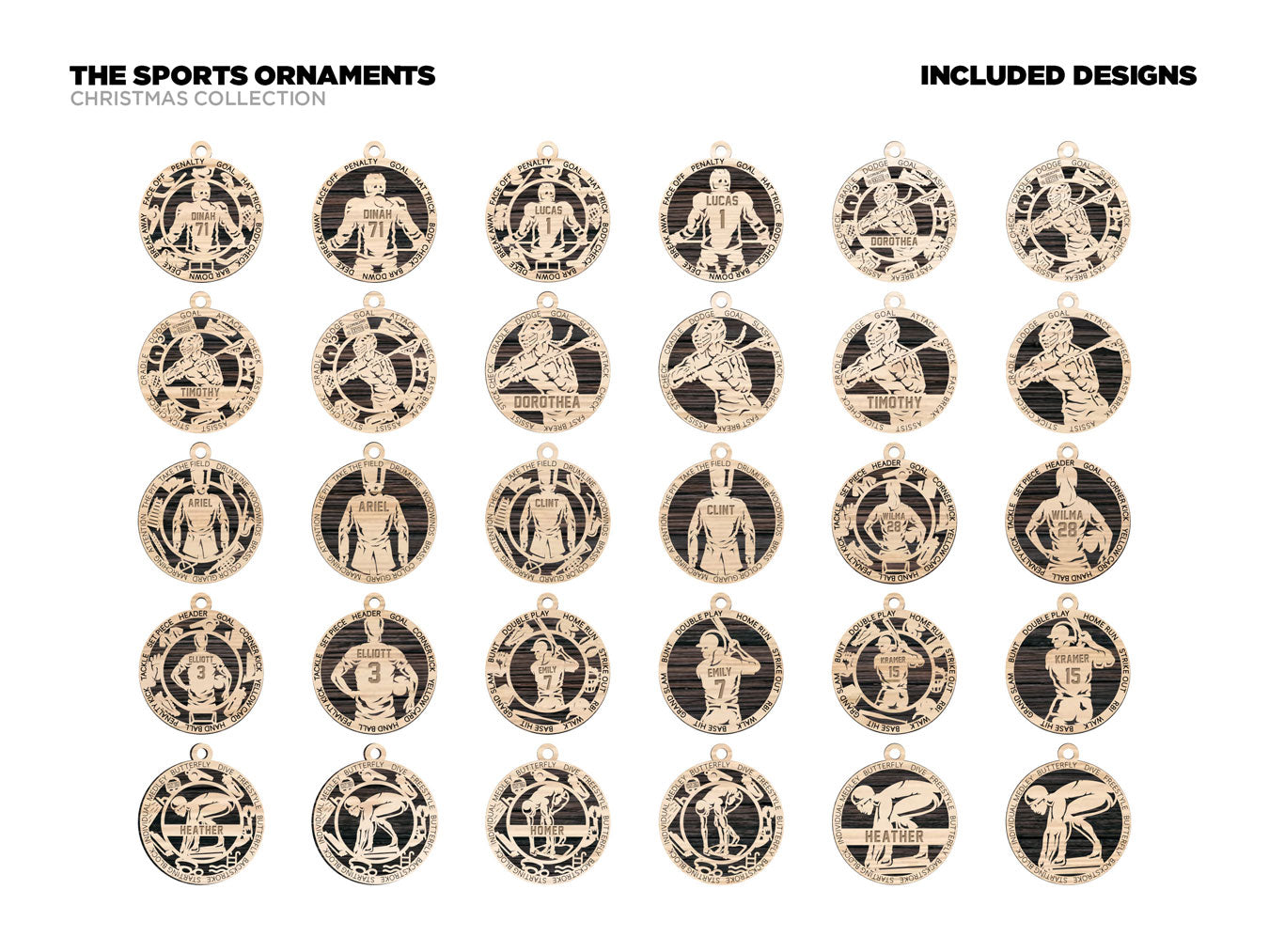 Sports Sports & MORE SPORTS - Longleaf Laser Designs