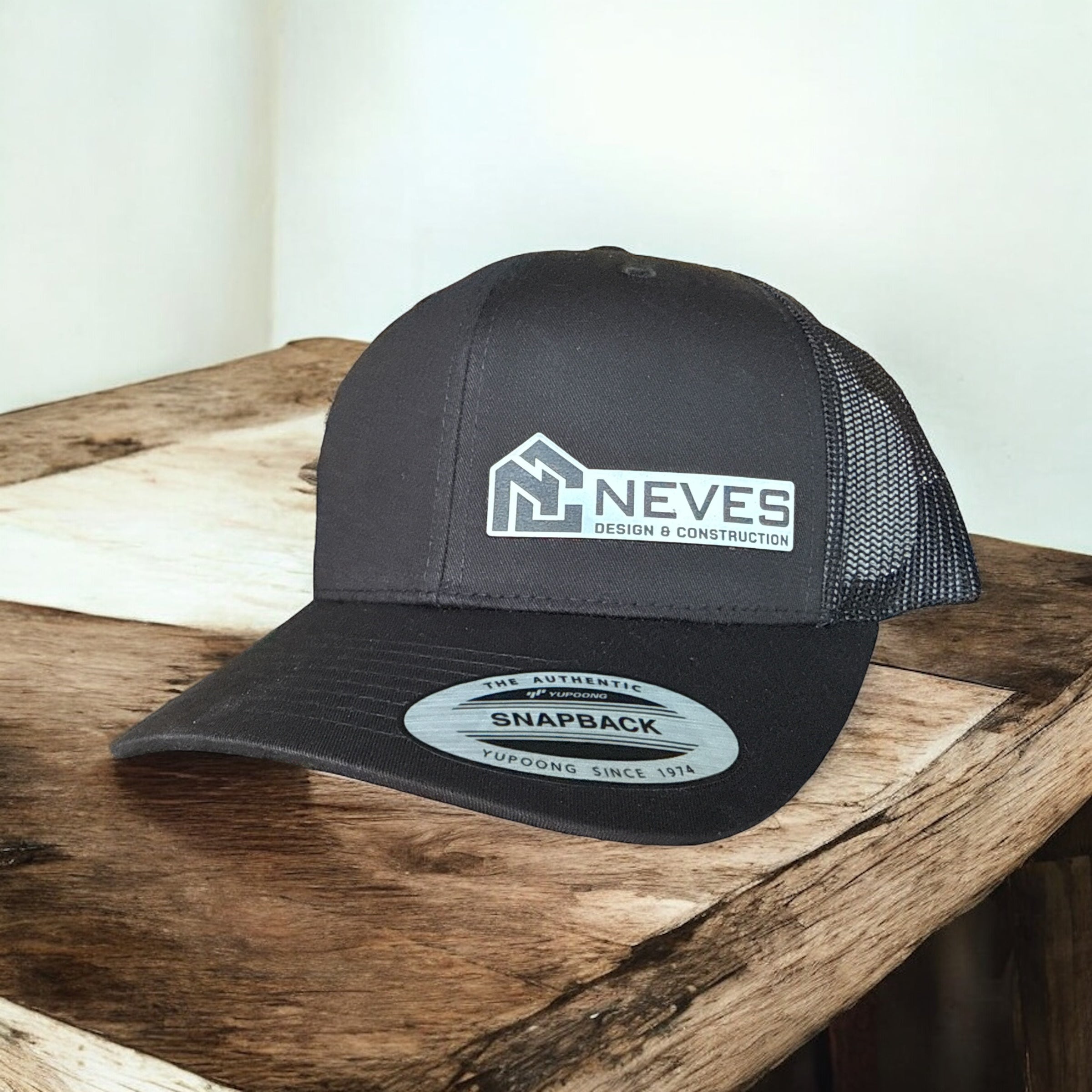 Neves Construction Trucker Hat - Longleaf Laser Designs