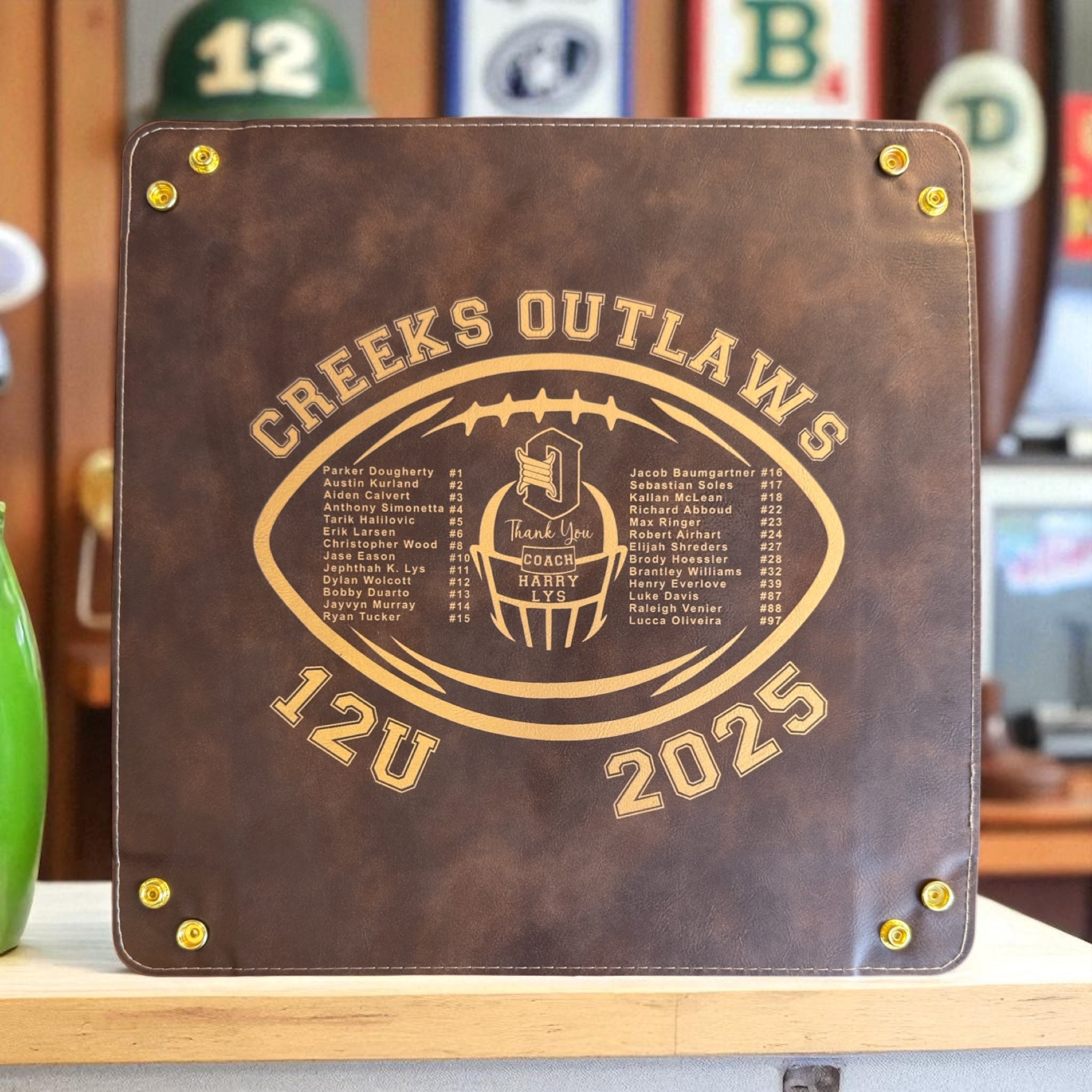 Leatherette Catch Trays - Longleaf Laser Designs