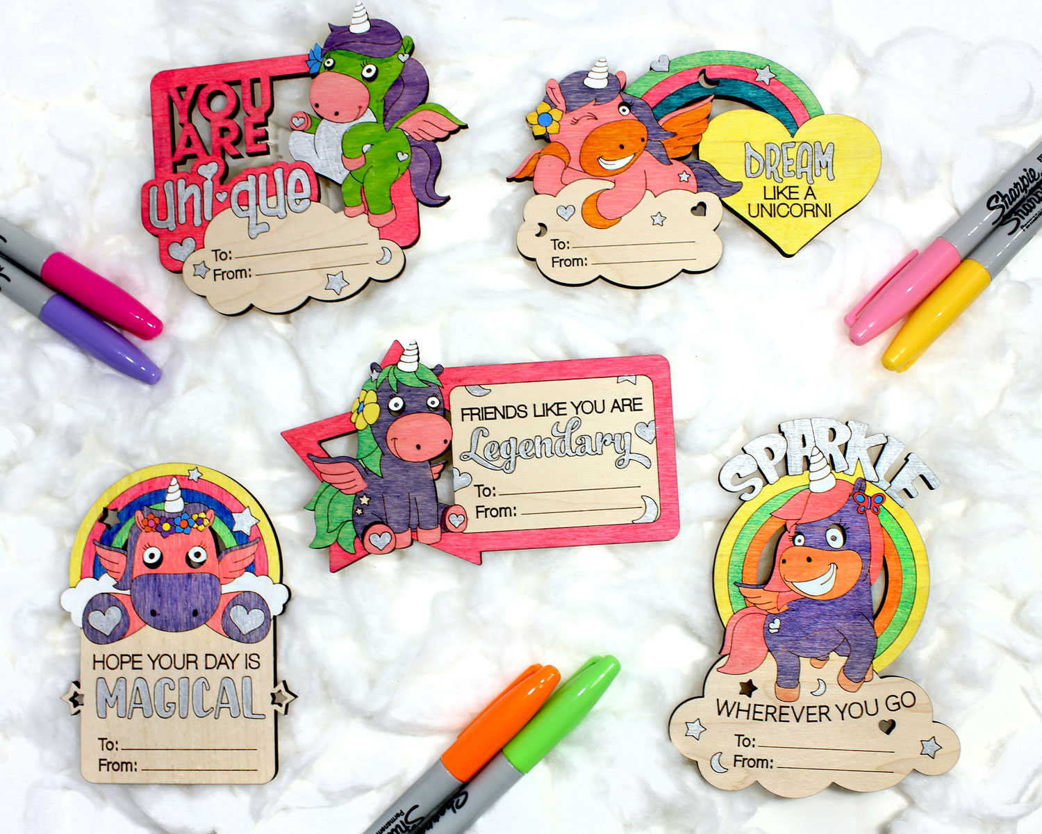 Valentine Cards - Longleaf Laser Designs