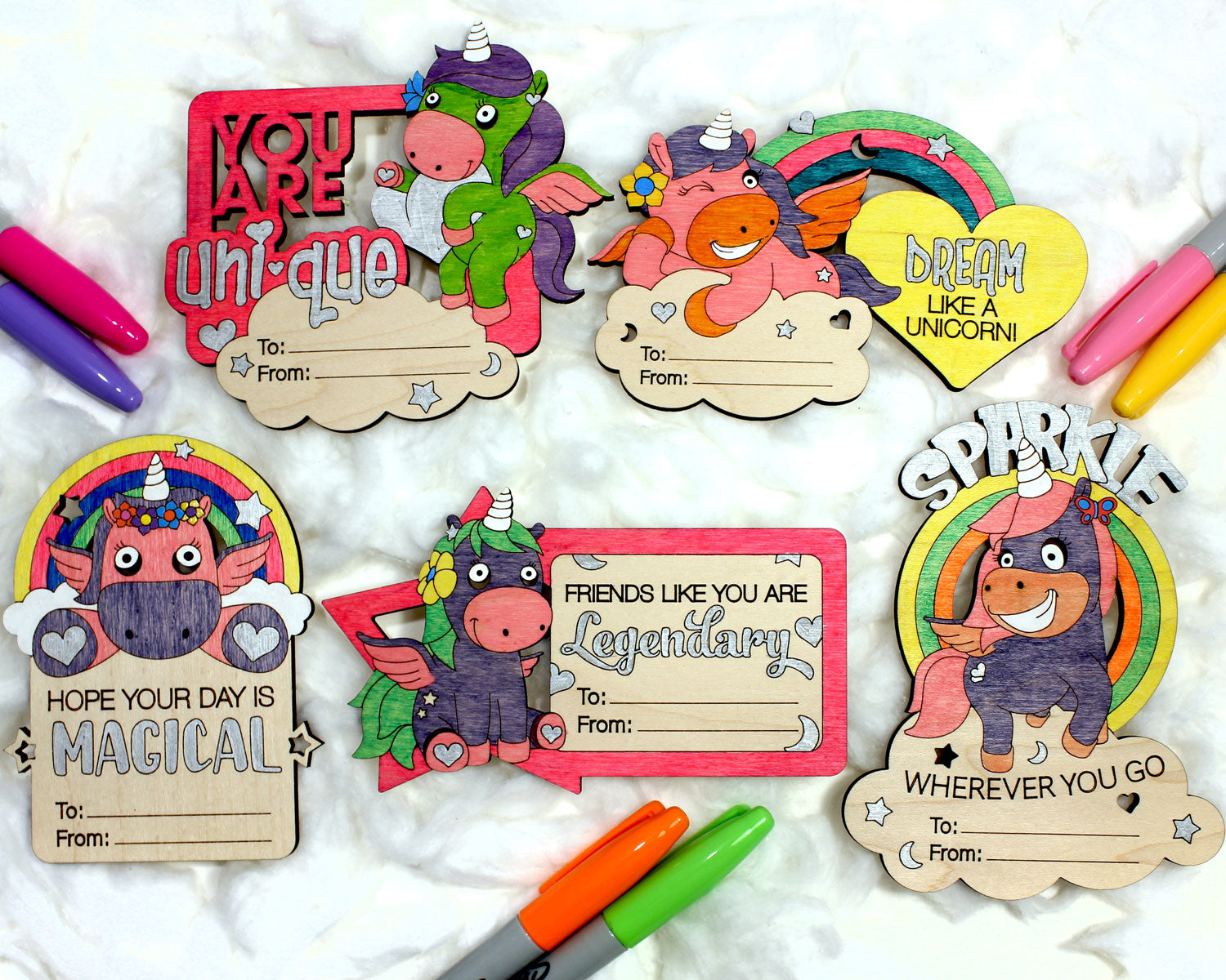 Valentine Cards - Longleaf Laser Designs