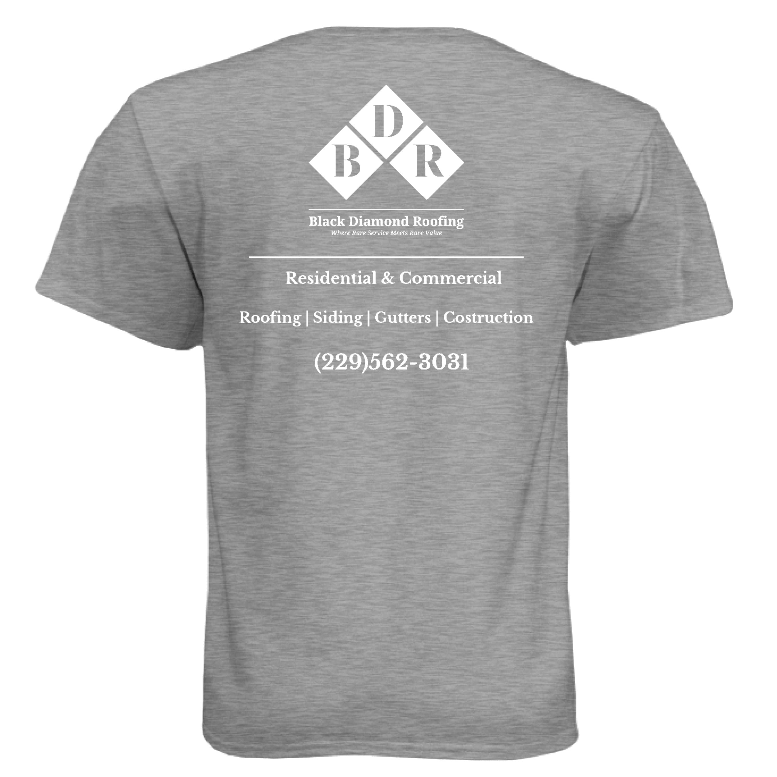 Dark Heather Grey (60/40) - BACK